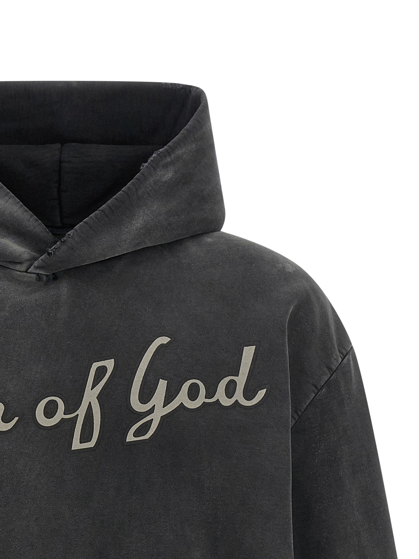 Fear Of God Schwarzer Baumwoll-Sweatshirt