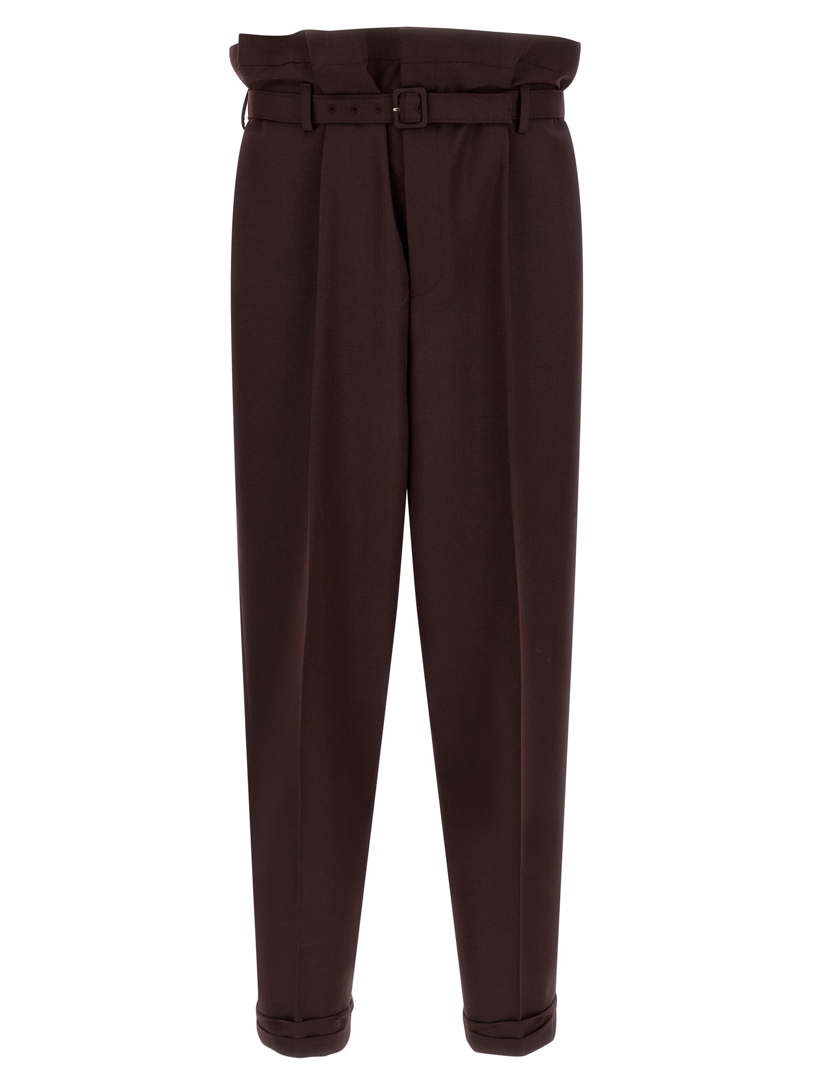 Saint Laurent Lila Wollhose