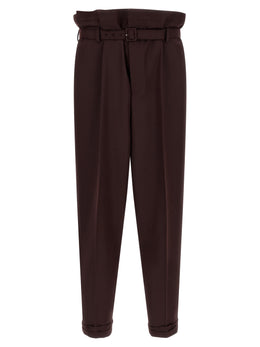 Saint Laurent Lila Wollhose