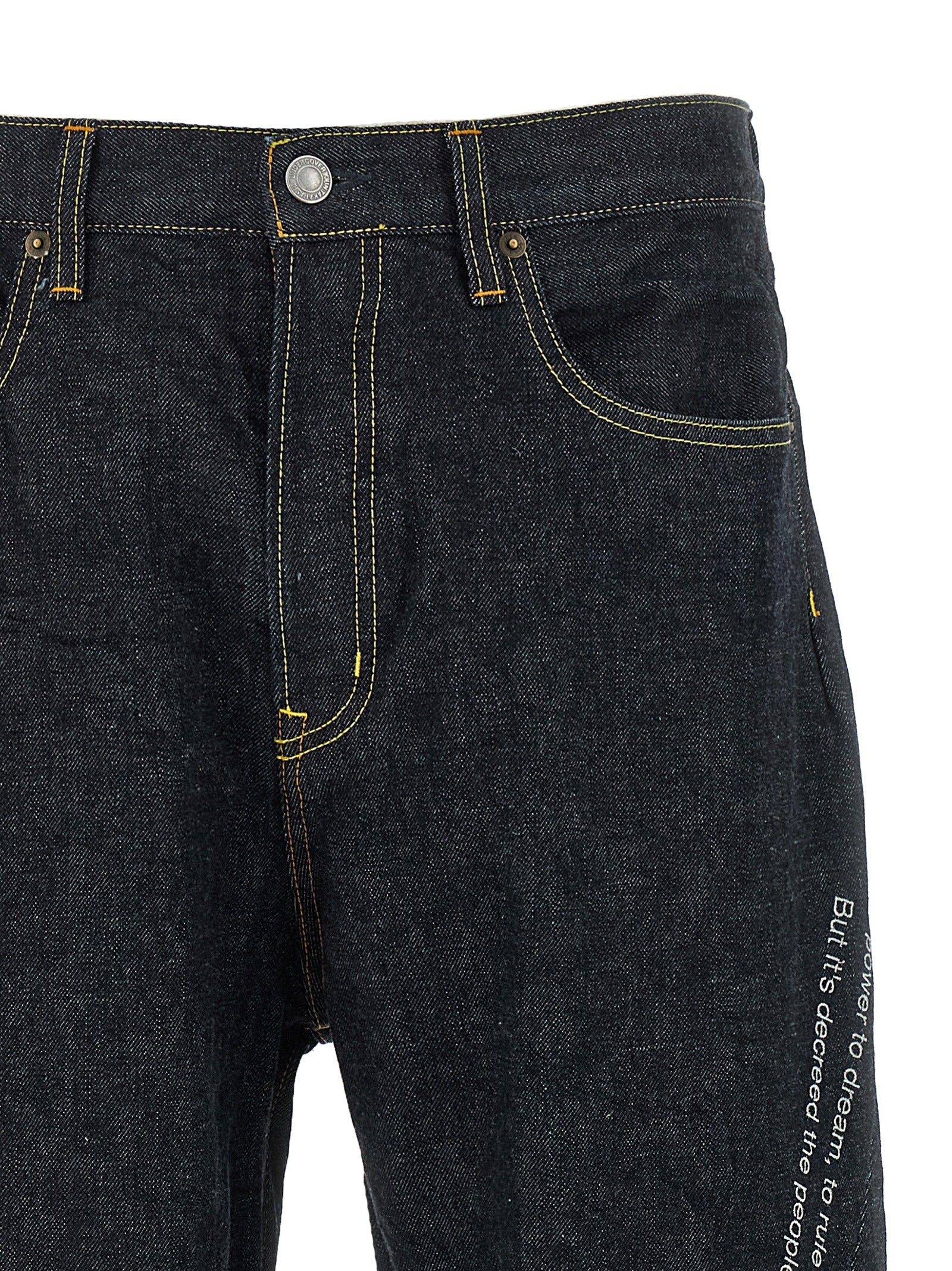 Undercover Blaue Baumwolljeans Denim