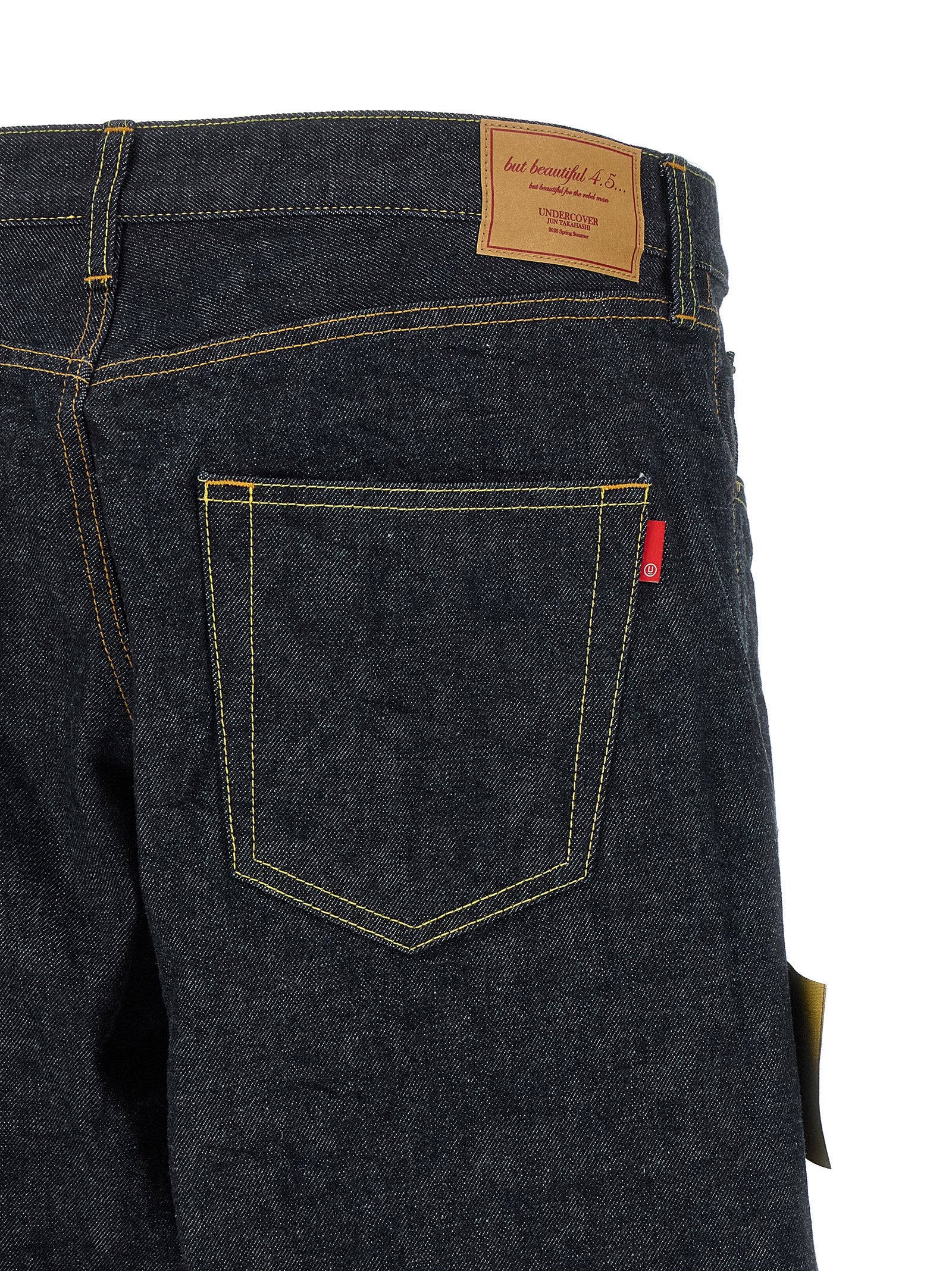 Undercover Blaue Baumwolljeans Denim