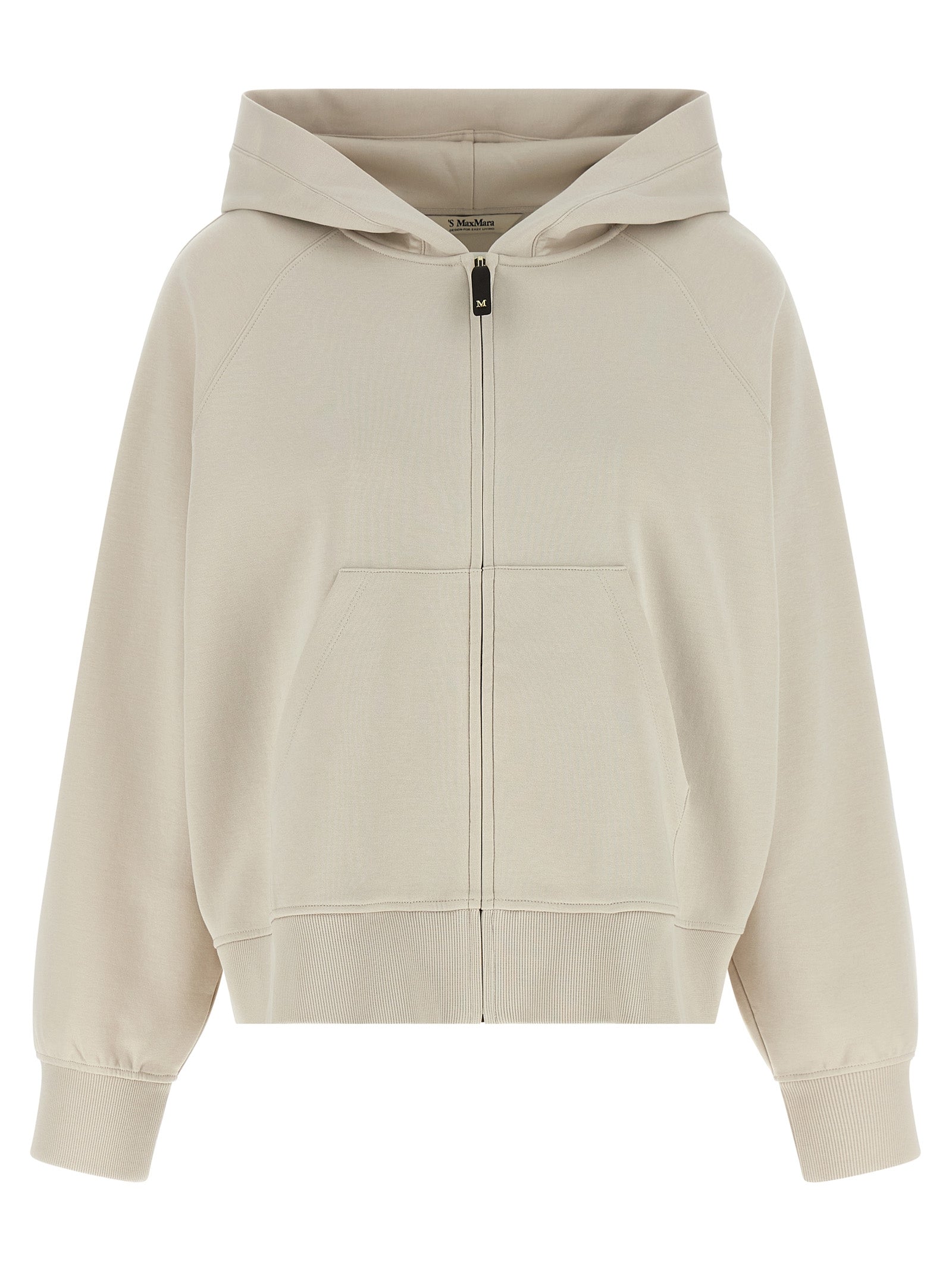 'S Max Mara Beige Baumwoll-Sweatshirt