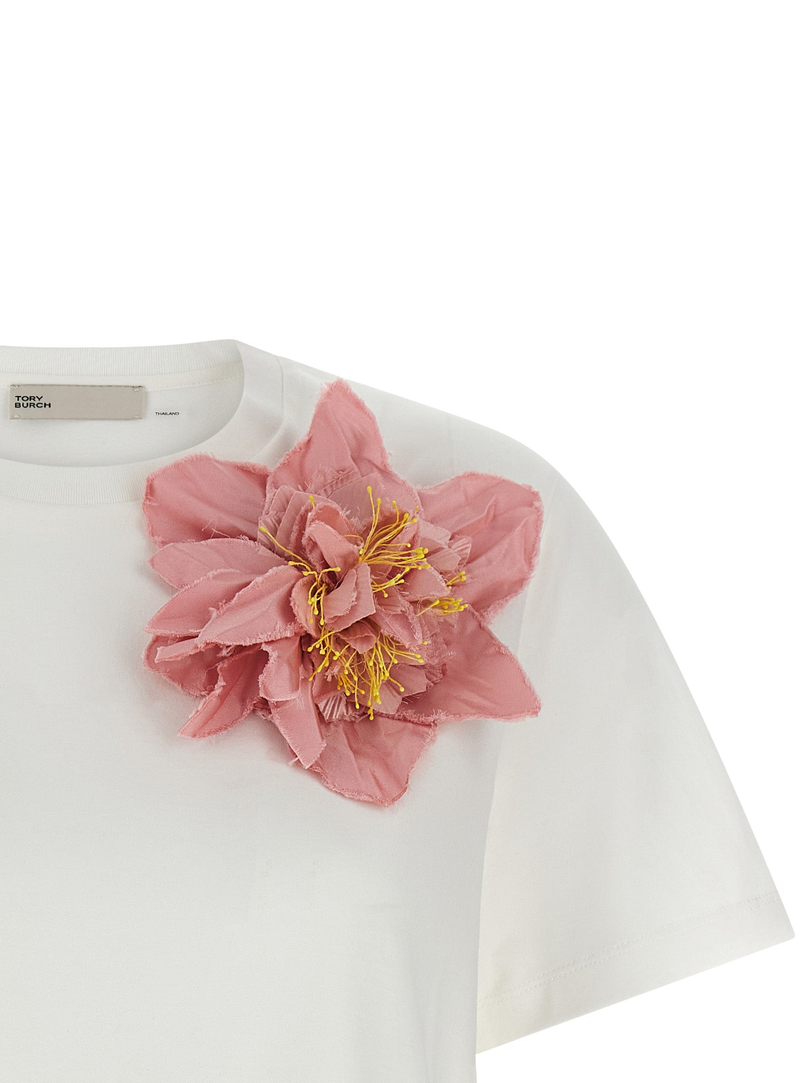 Tory Burch Mehrfarbiges Baumwoll-T-Shirt