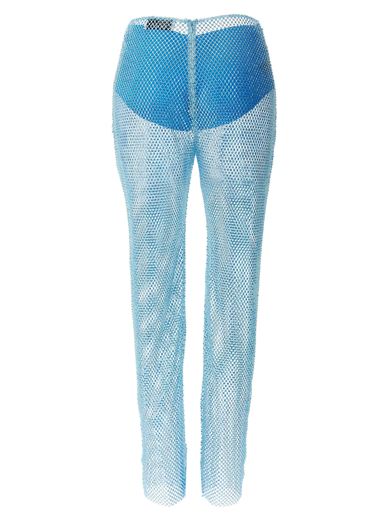 Giuseppe Di Morabito Blaue Freizeithose aus Polyamid