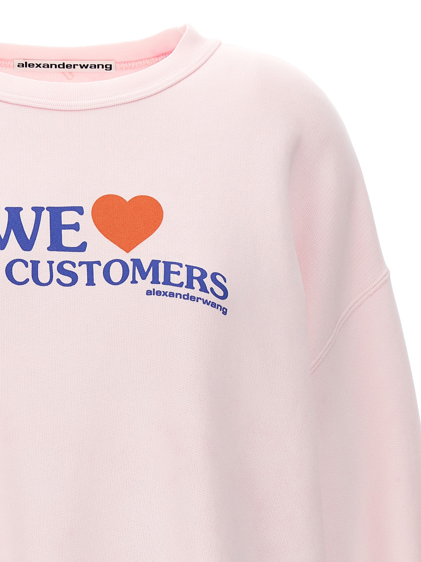 Alexander Wang Mehrfarbiger Baumwollpullover