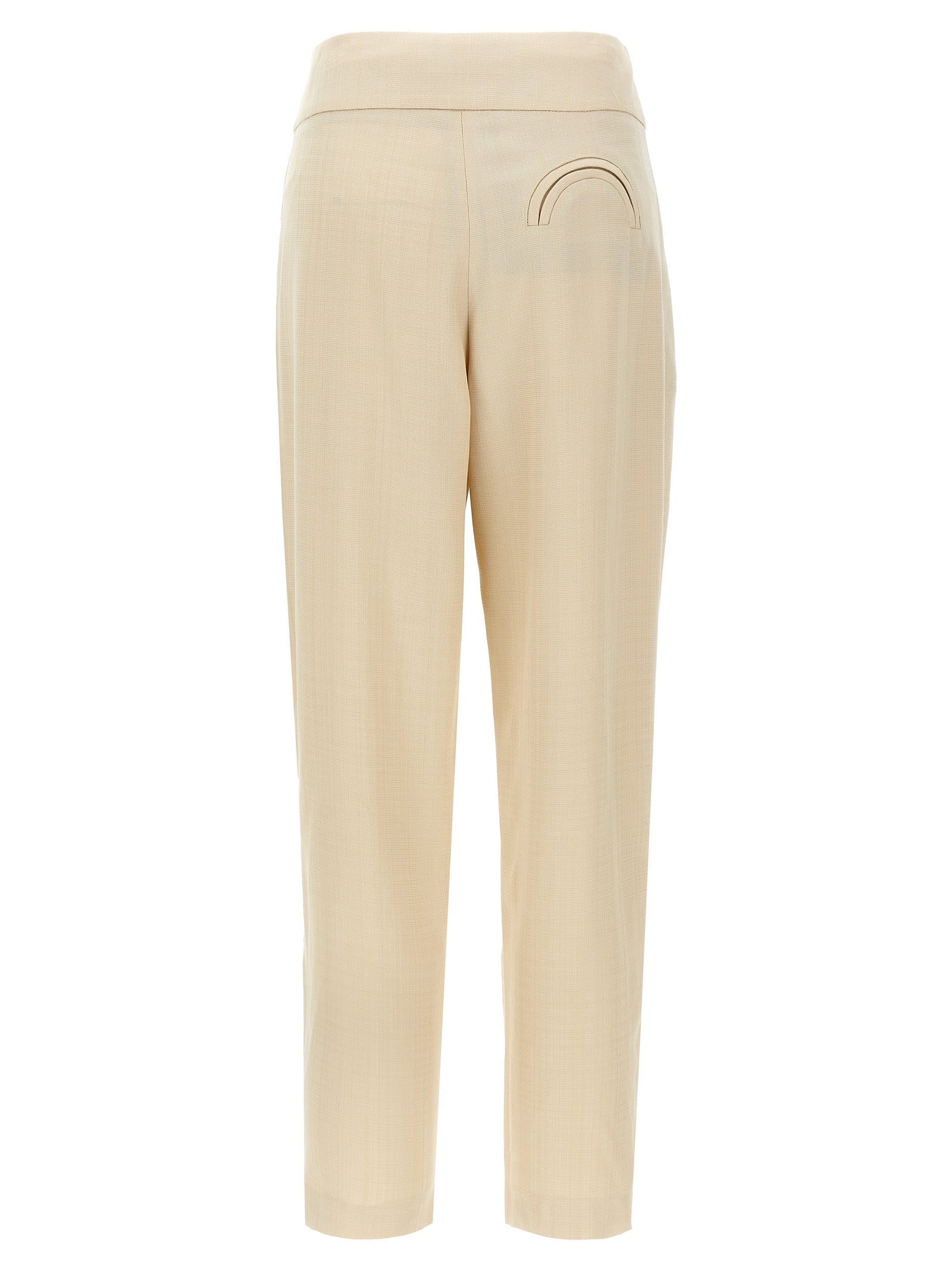 Blazé Milano Beige Viskose Anzughose