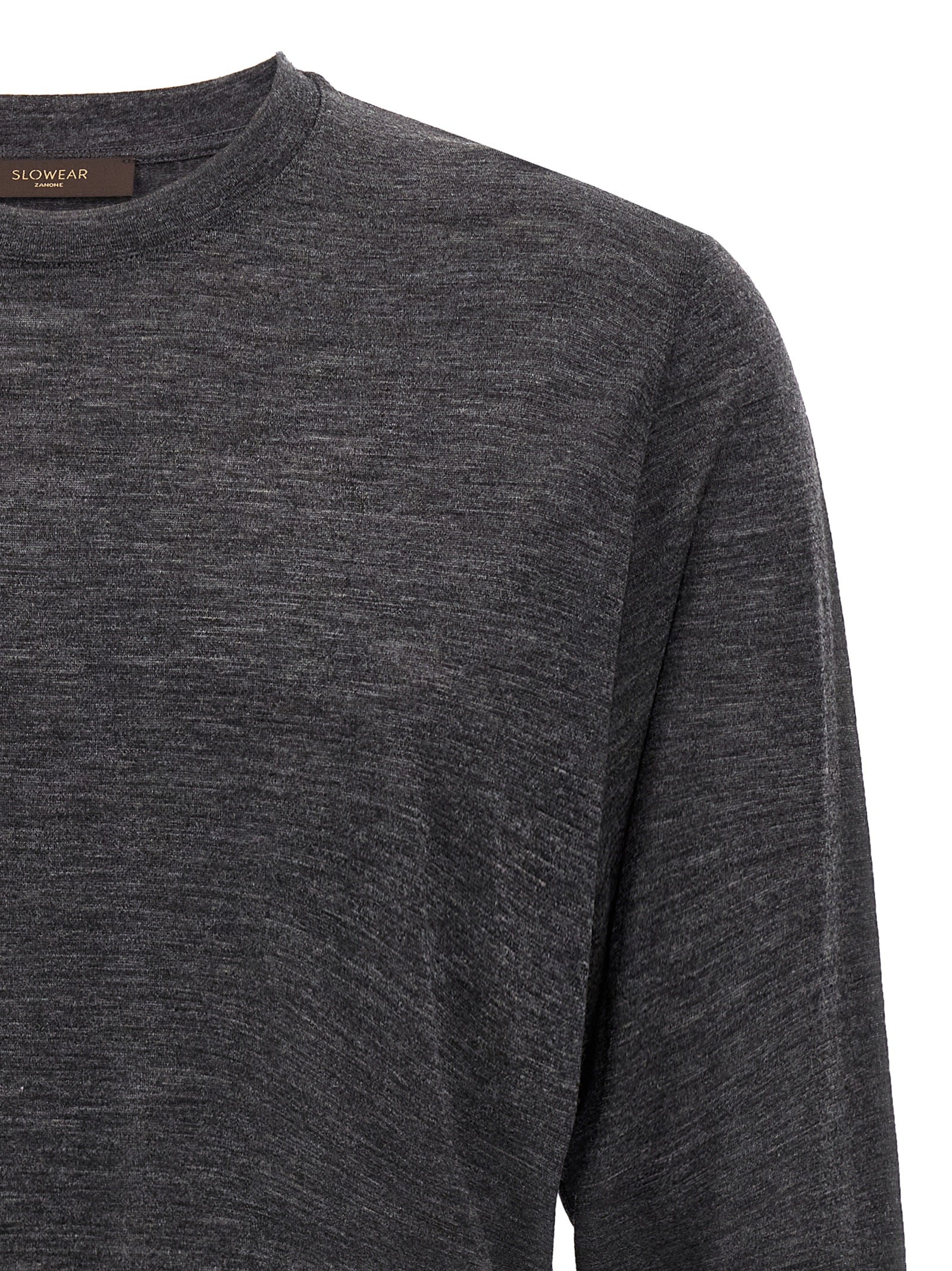 ZANONE Grauer Schurwoll-Sportswear