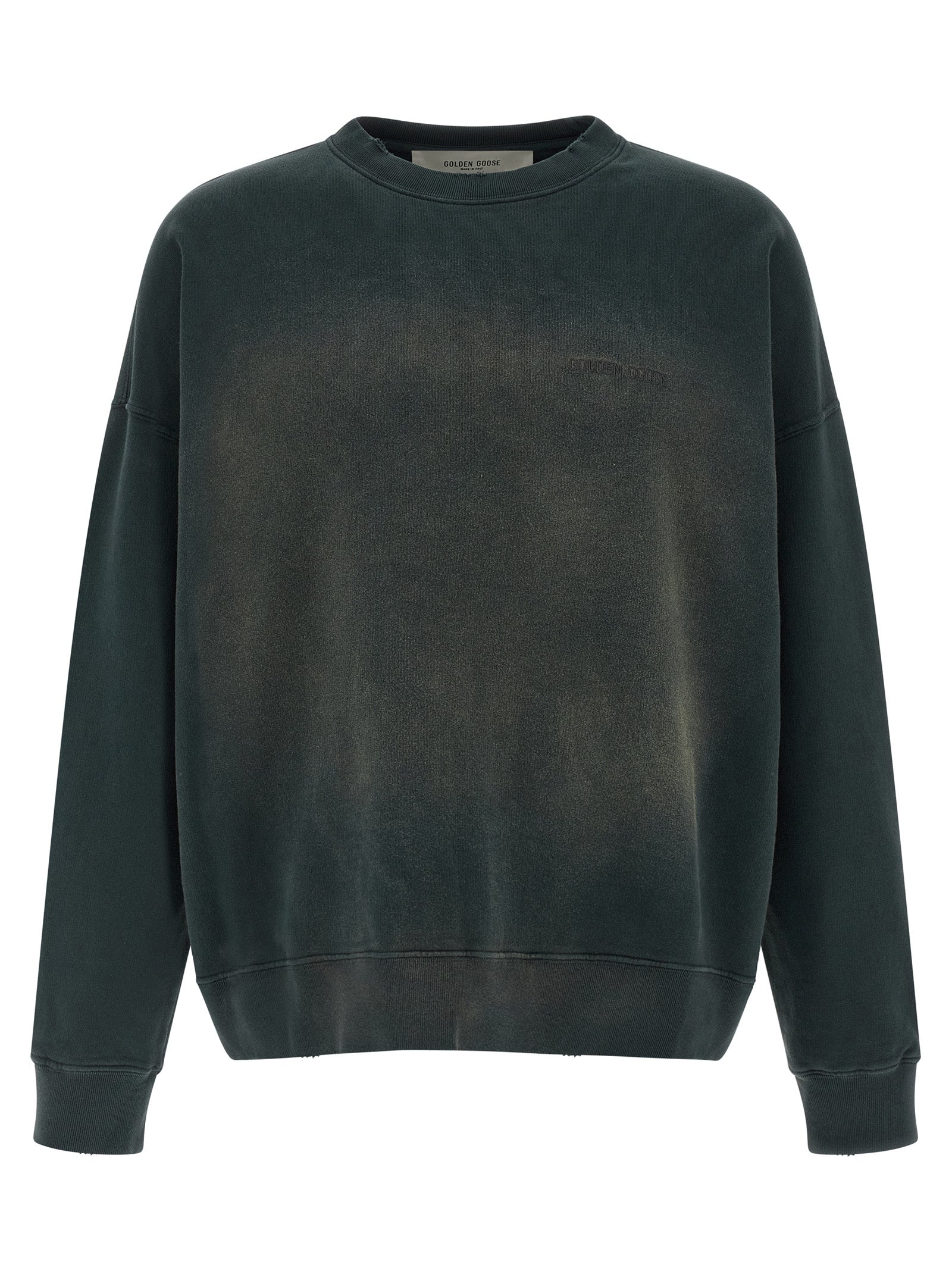Golden Goose Schwarzer Baumwoll-Sweatshirt