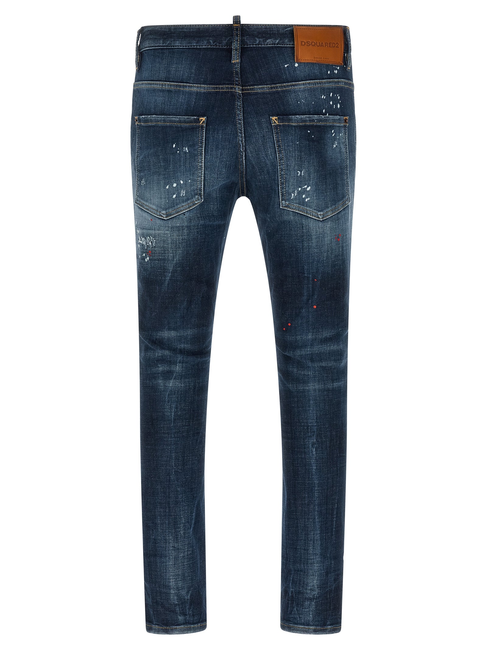 Dsquared² Blaue Baumwolljeans Denim