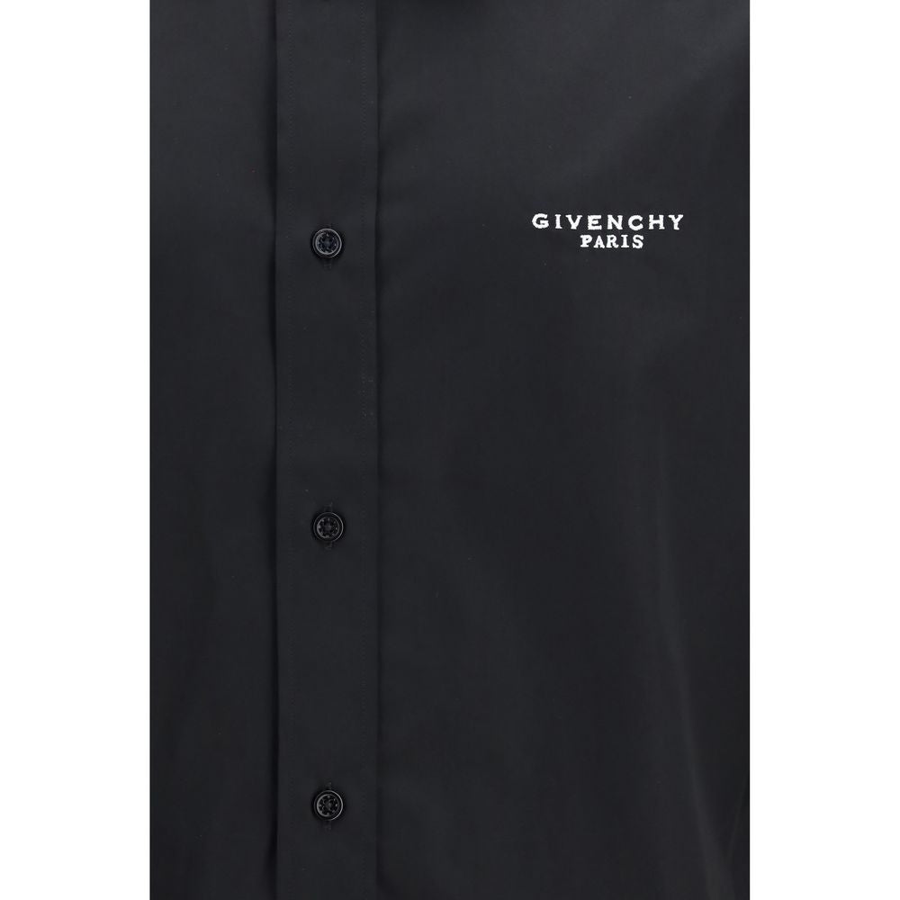 Givenchy Schwarzes Baumwollhemd