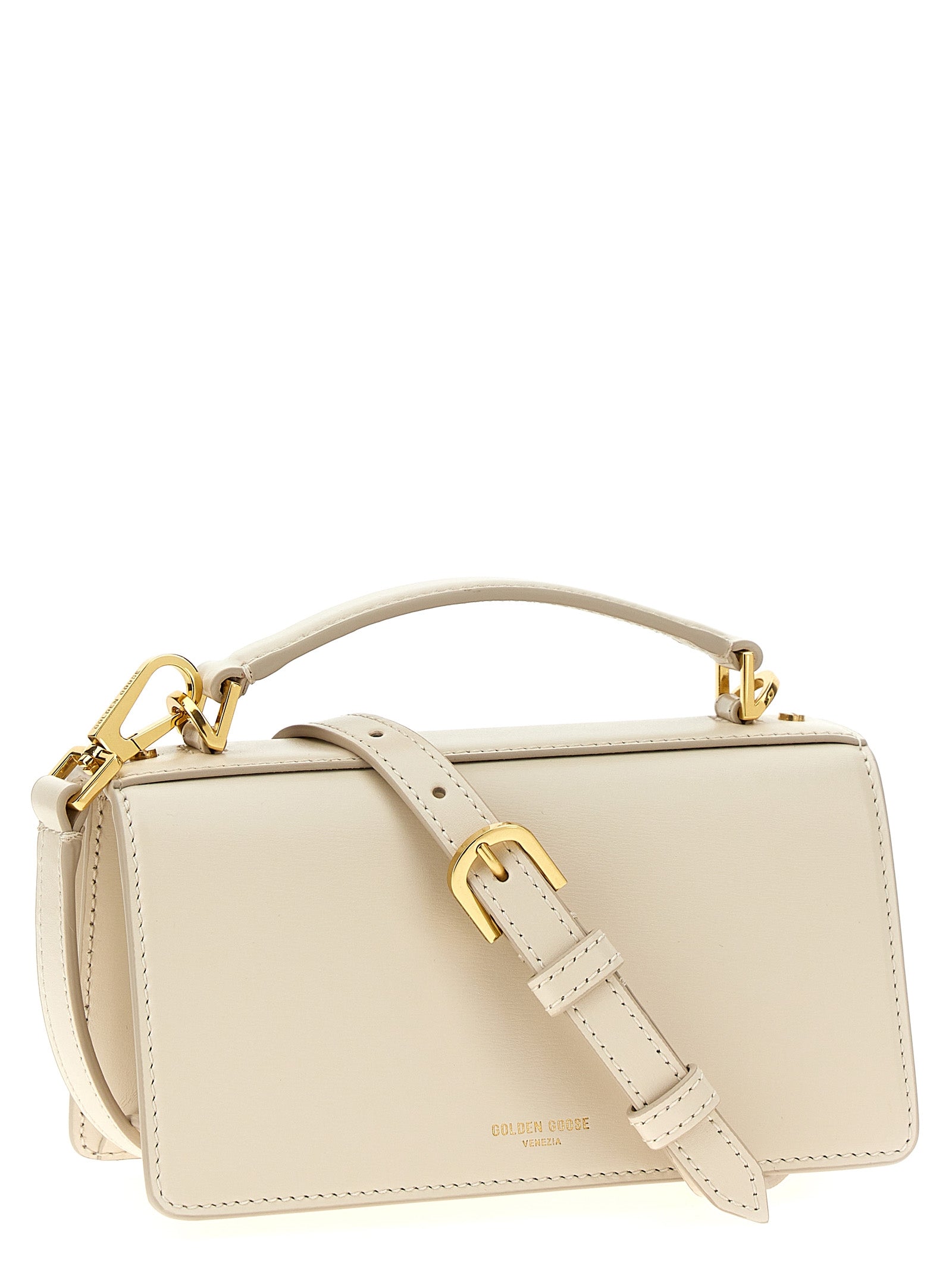 Golden Goose Weiße Handtasche aus Rindsleder