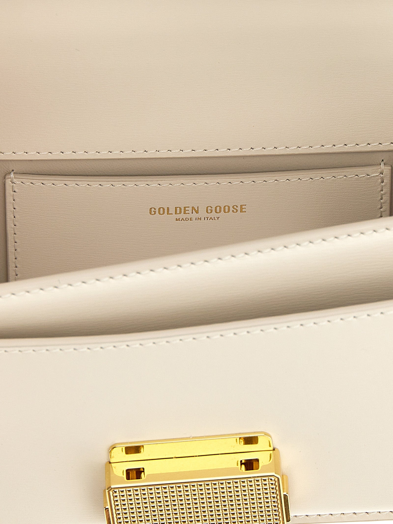 Golden Goose Weiße Handtasche aus Rindsleder