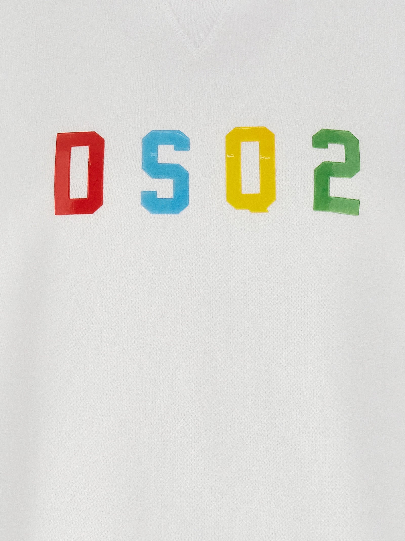 Dsquared² Weißes Baumwoll-Sweatshirt