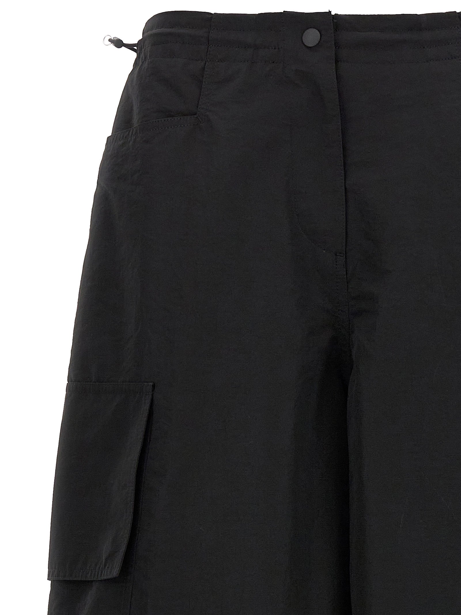 Palm Angels Schwarze Polyamid-Freizeithose