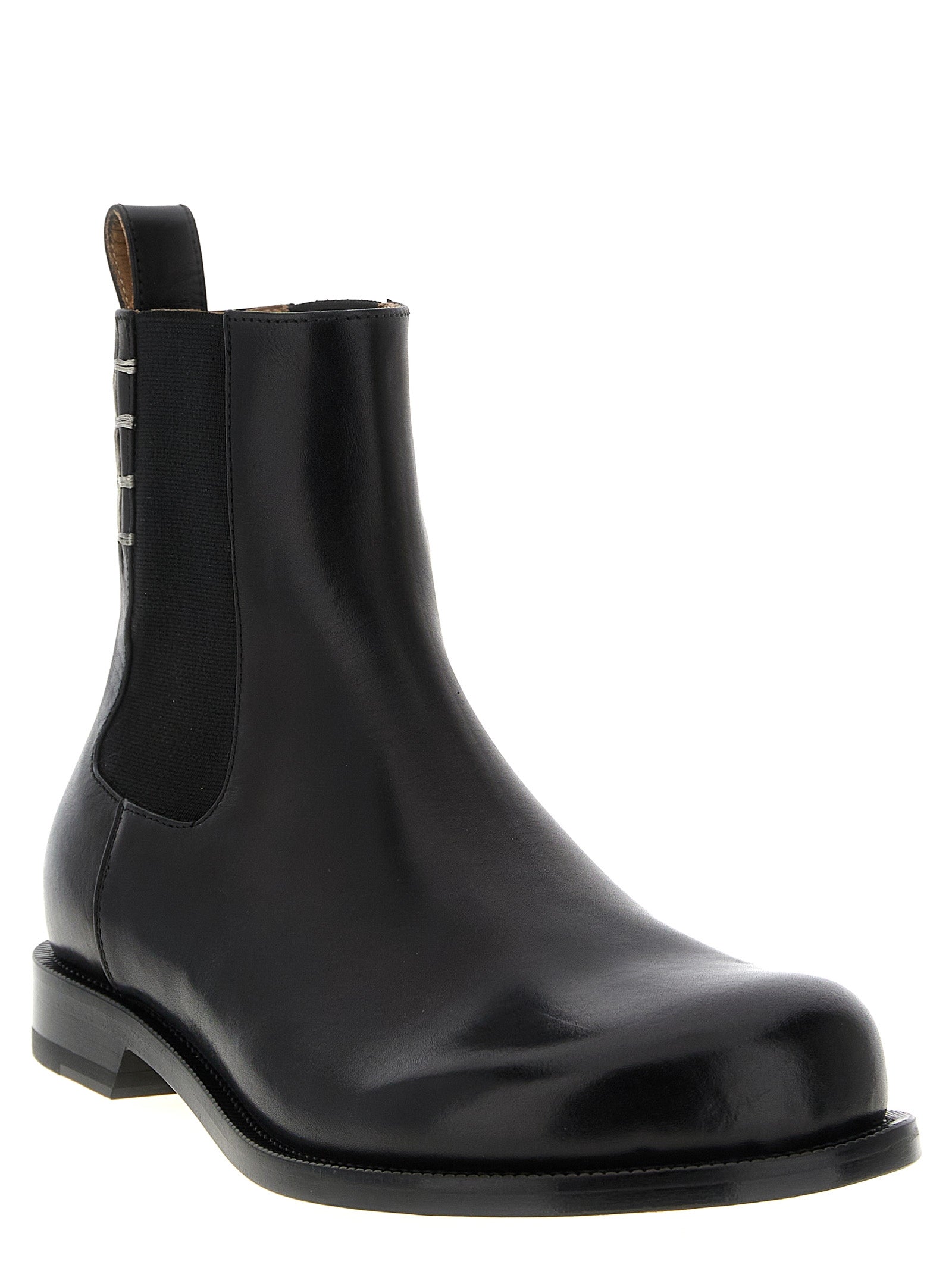 J.W.Anderson Schwarze Chelsea Boots aus Kalbsleder