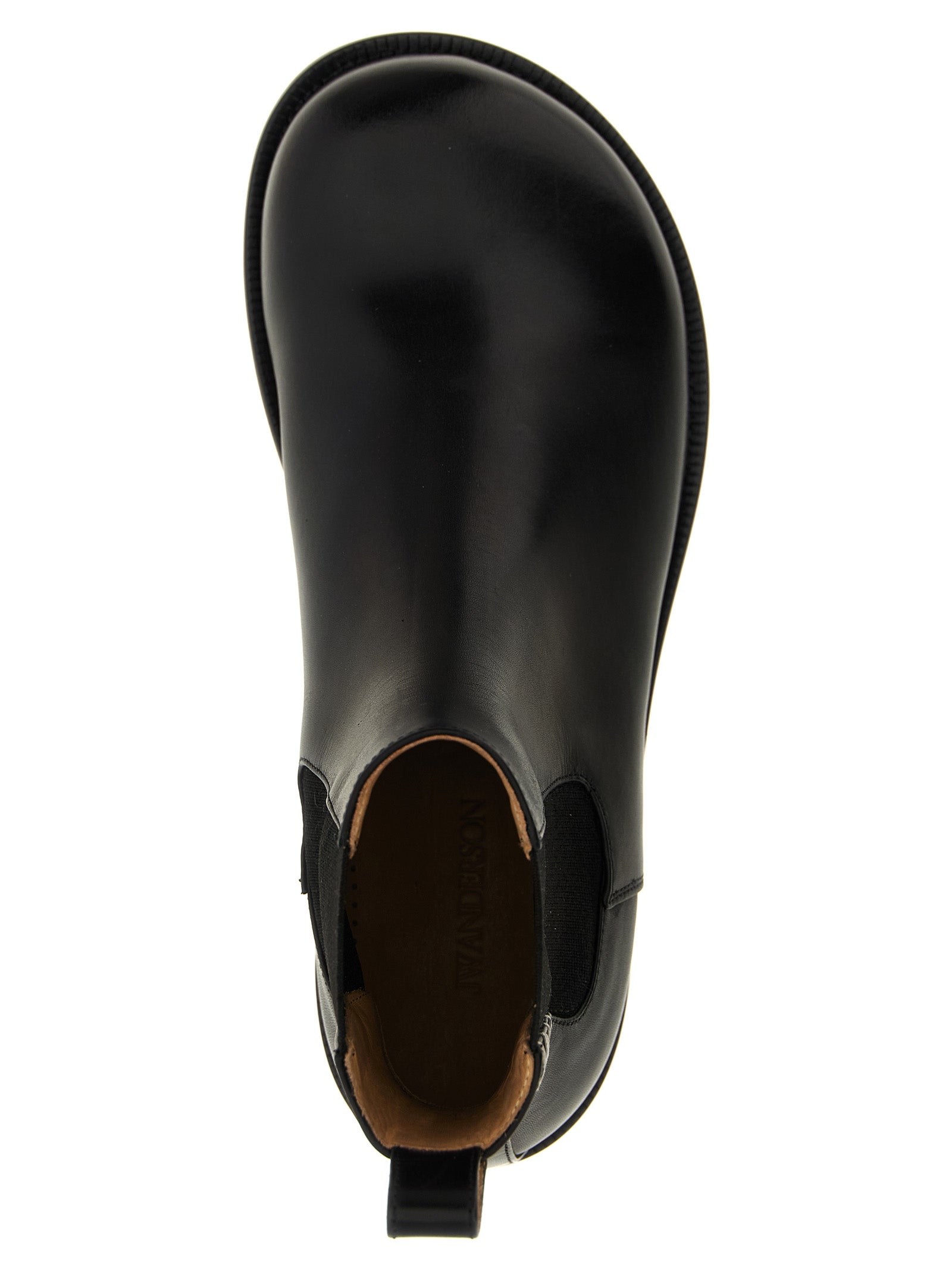 J.W.Anderson Schwarze Chelsea Boots aus Kalbsleder