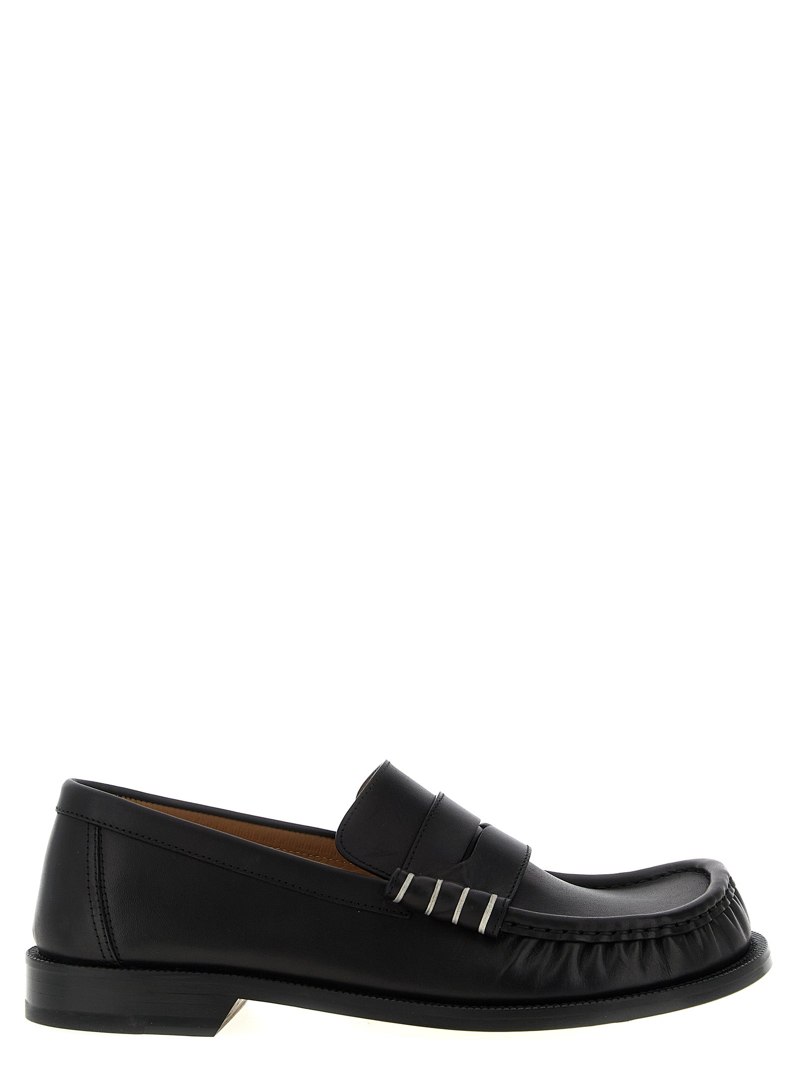 J.W.Anderson Schwarze Loafer aus Kalbsleder zum Hineinschlüpfen