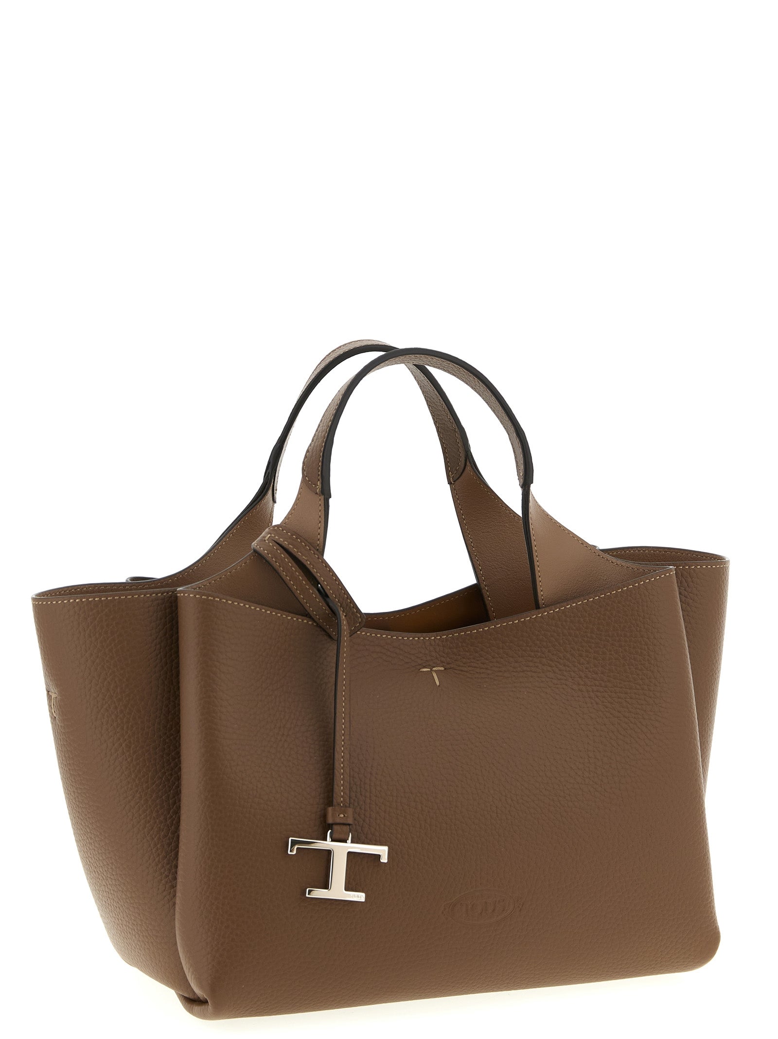 Tod's Braune Kalbsleder-Handtasche