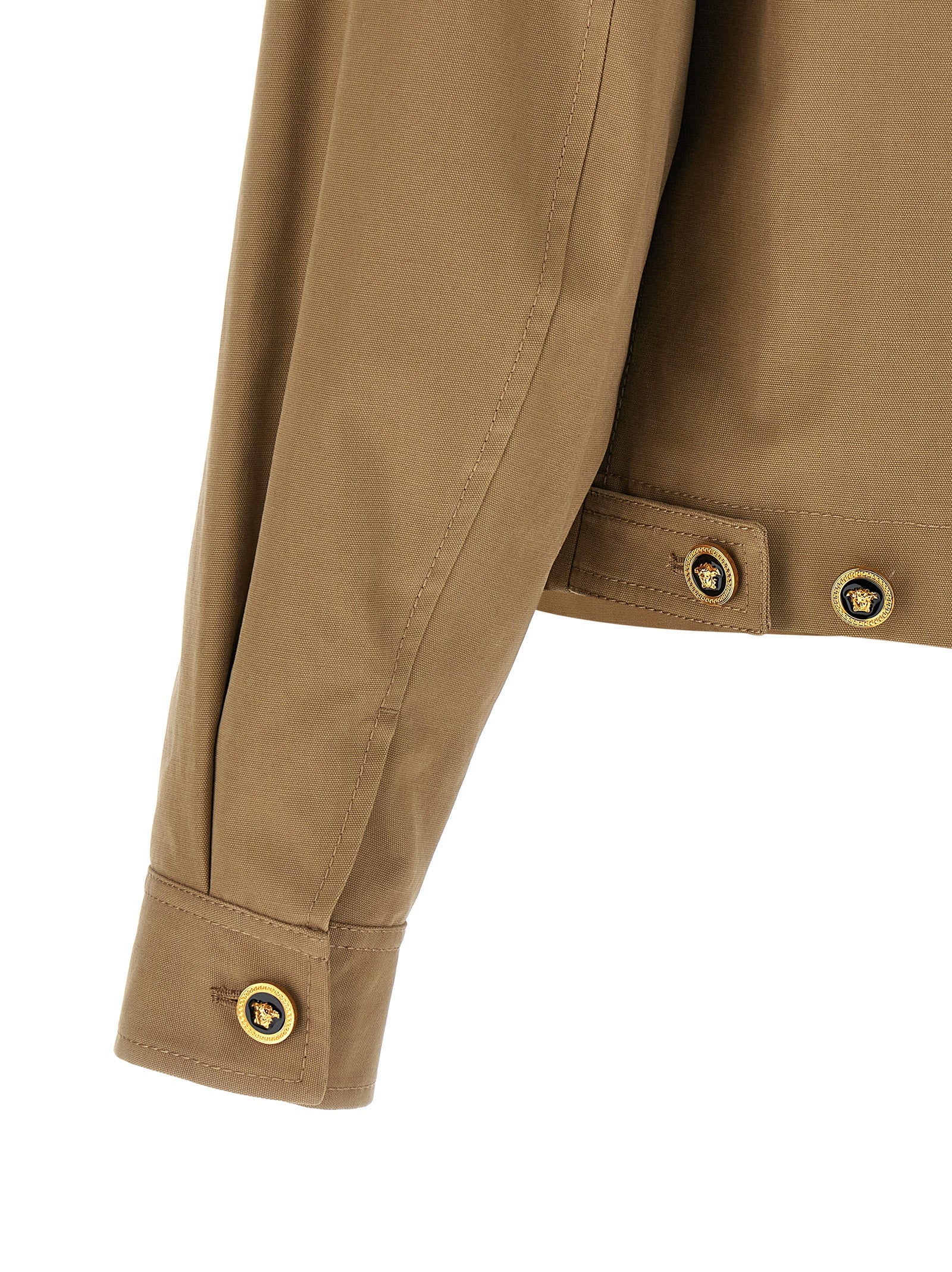 Versace Beige Baumwolljacke