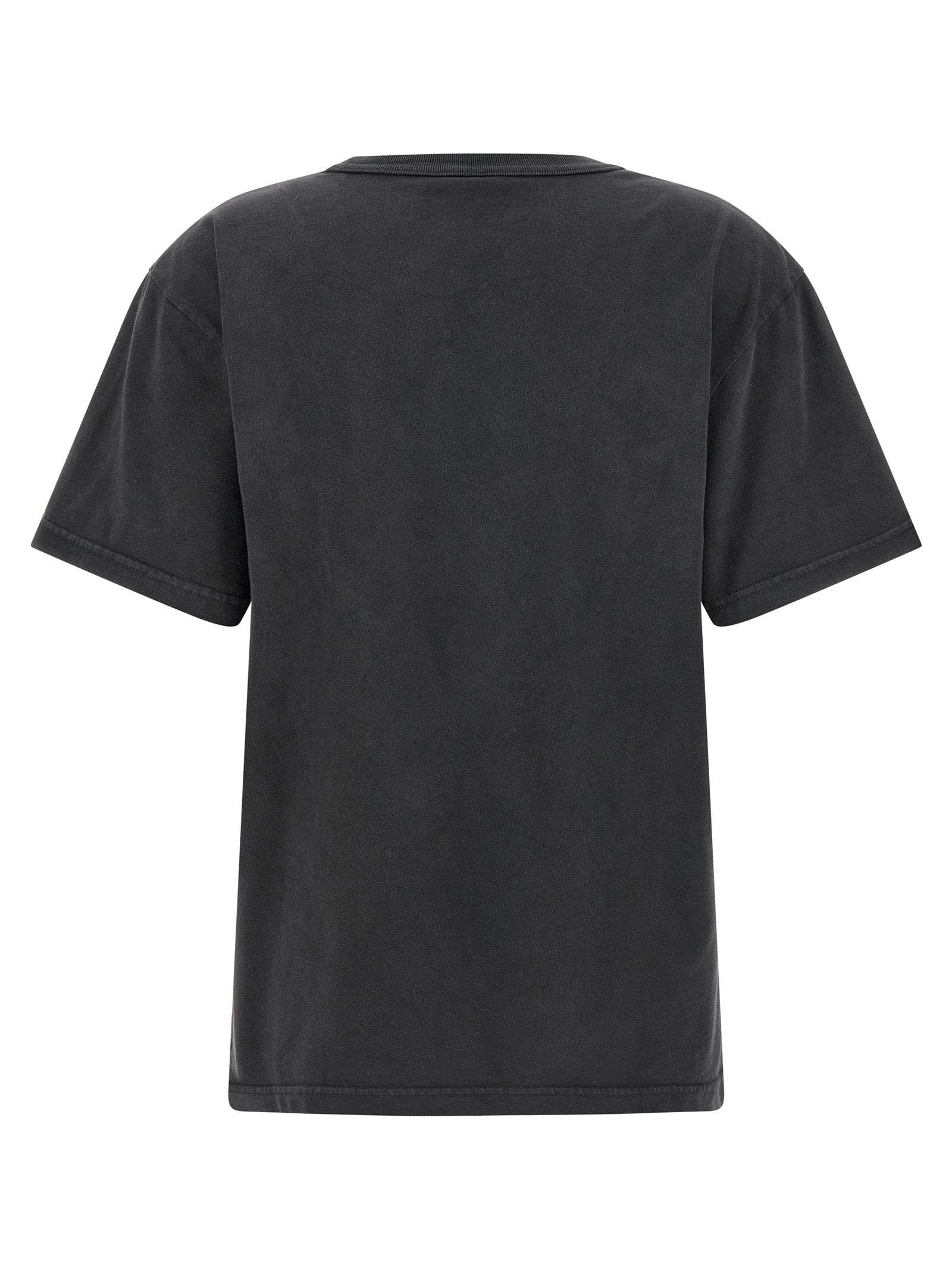 T BY ALEXANDER WANG Schwarzes Baumwoll-T-Shirt