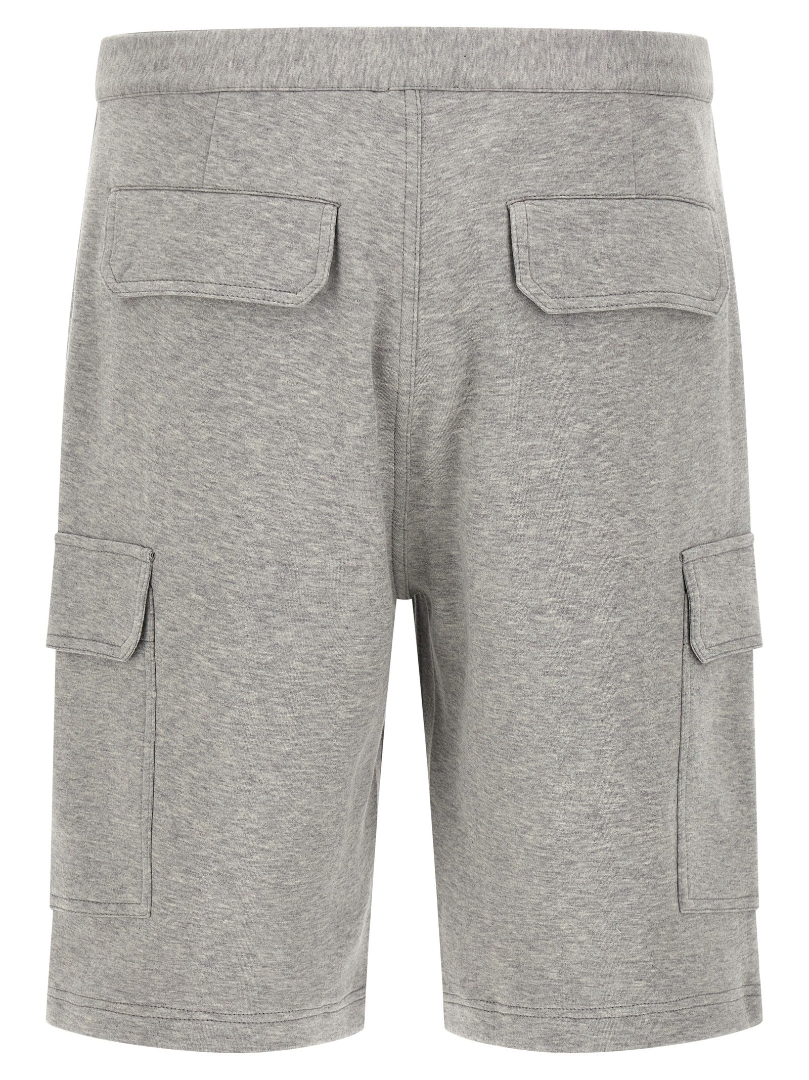 Brunello Cucinelli Graue Cargoshorts aus Baumwolle