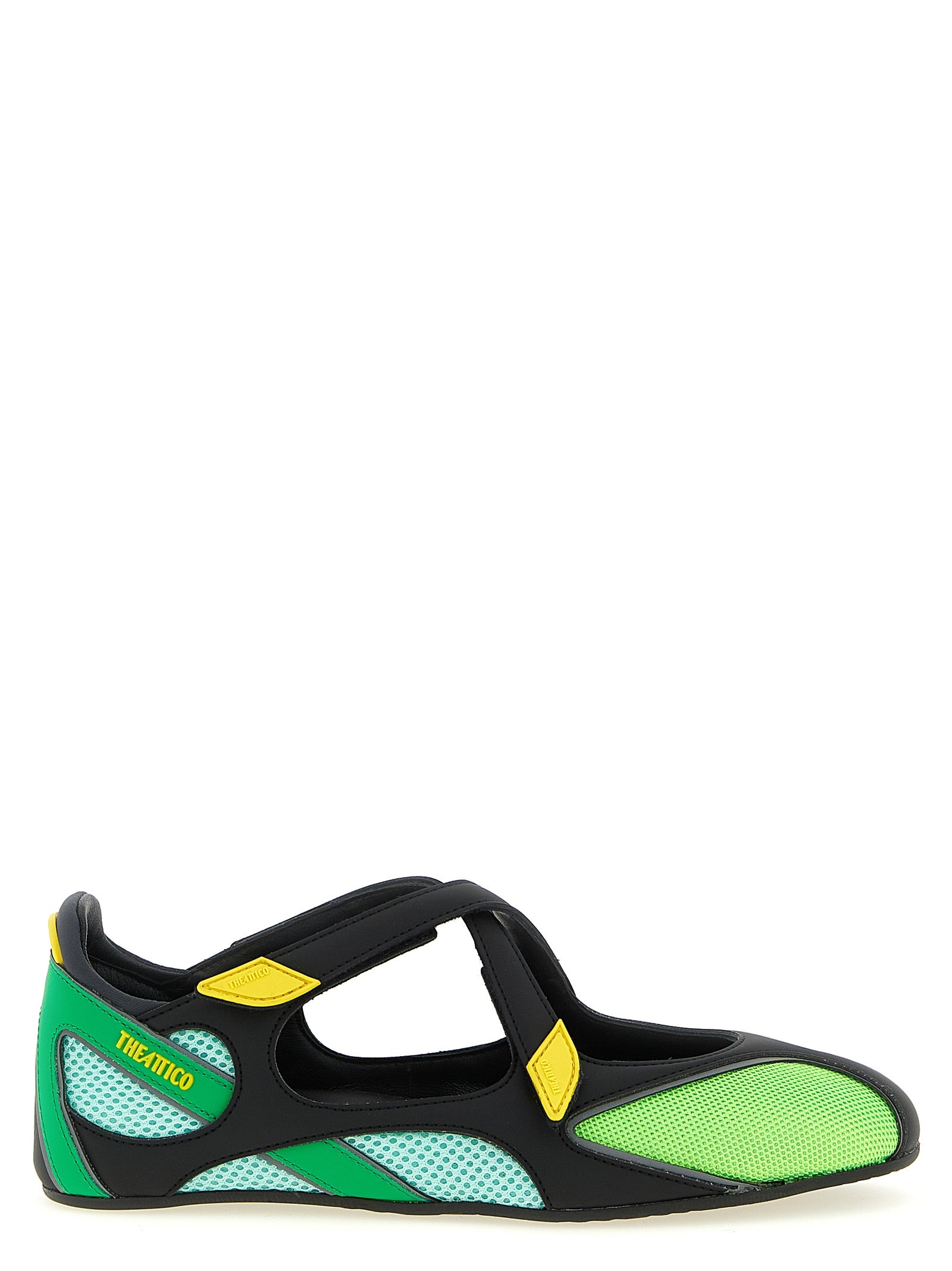 The Attico Zweifarbige Ballerinas aus Polyethylen
