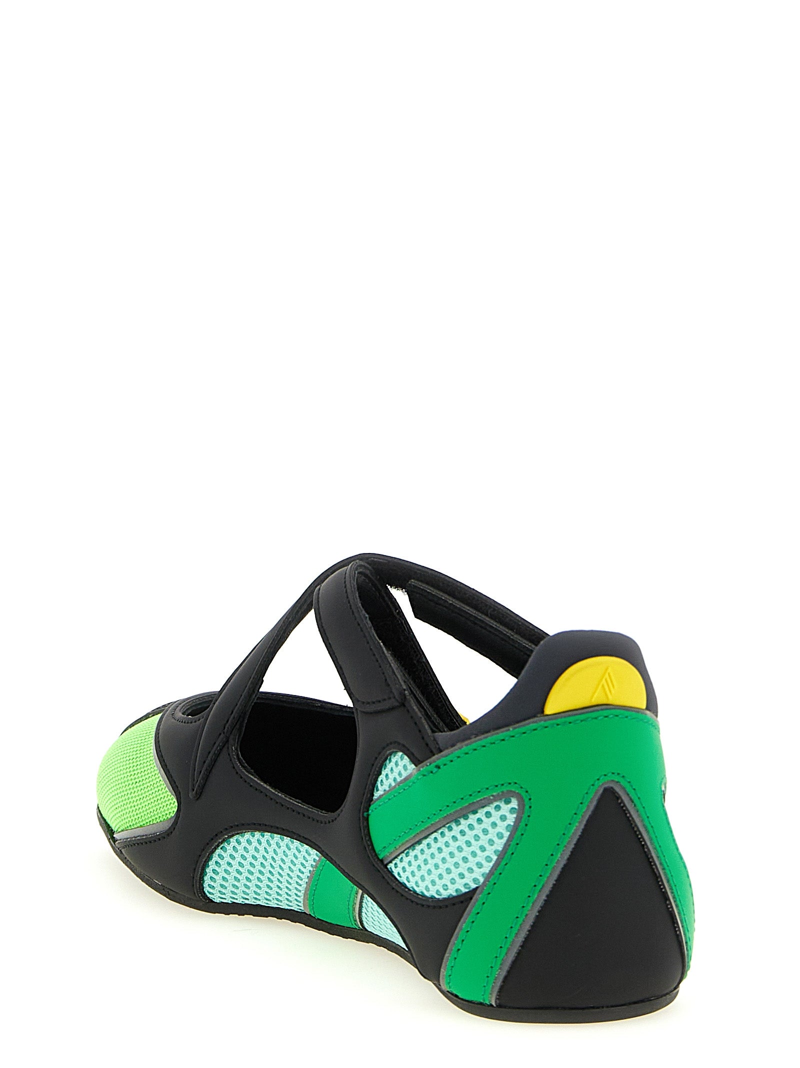 The Attico Zweifarbige Ballerinas aus Polyethylen