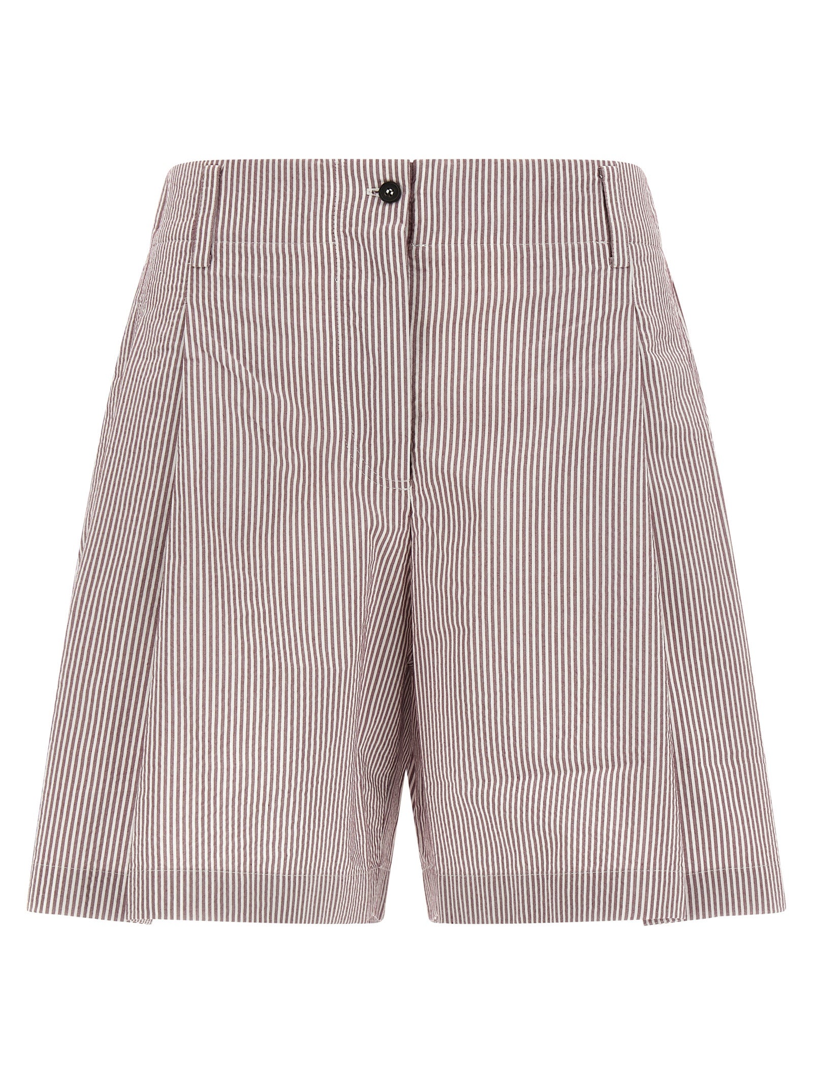 Brunello Cucinelli Mehrfarbige Baumwoll-Bermudashorts