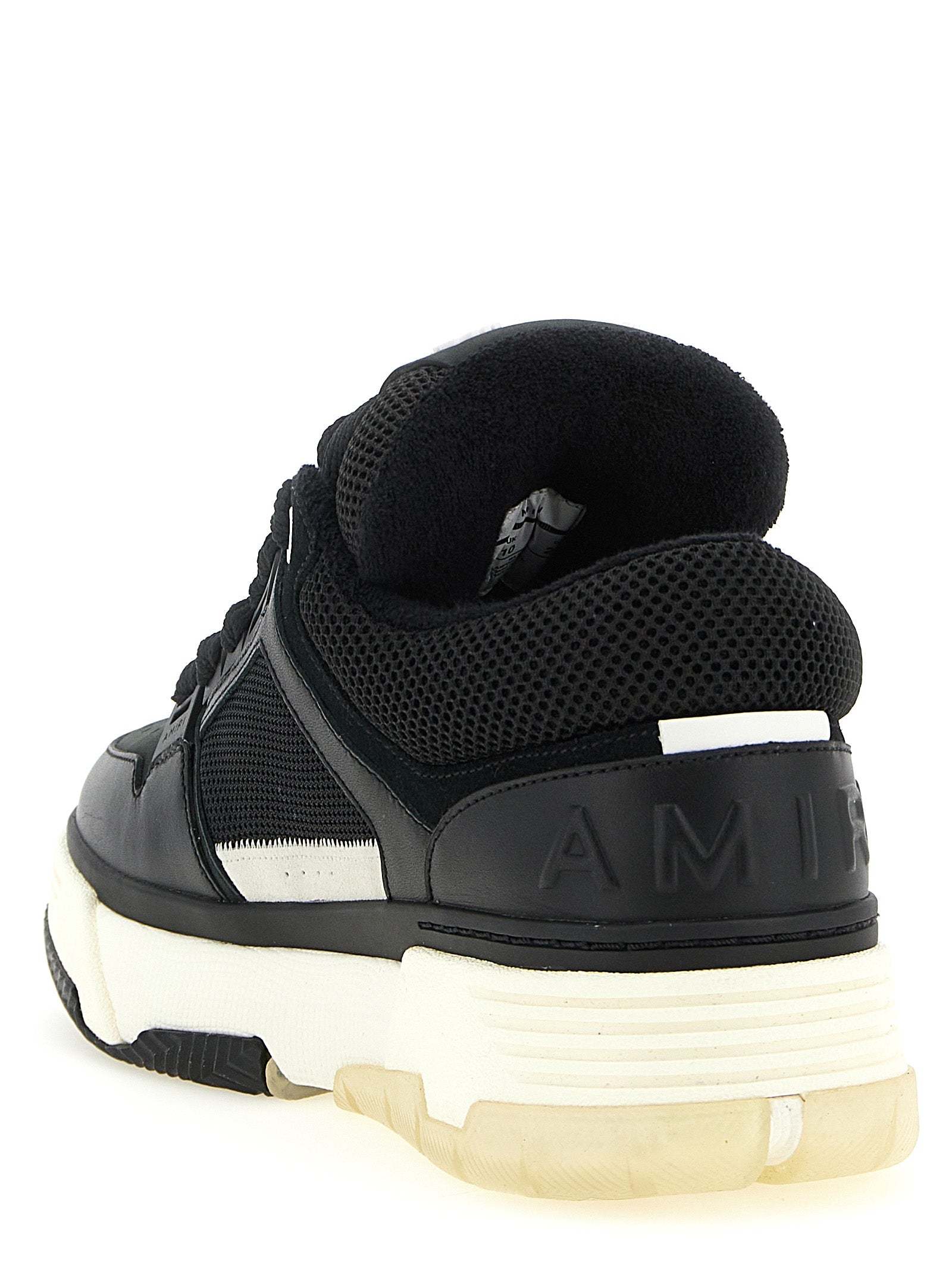 Amiri Schwarze Kalbsleder-Sneaker