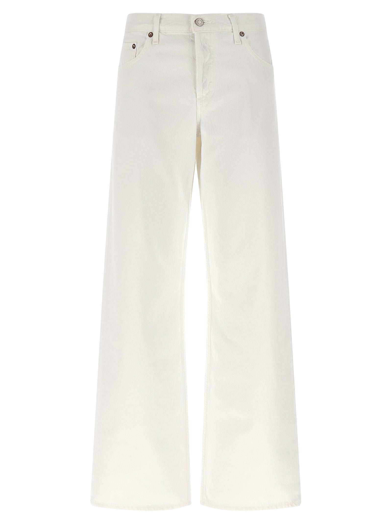 Agolde Weiße Baumwoll-Jeans Denim