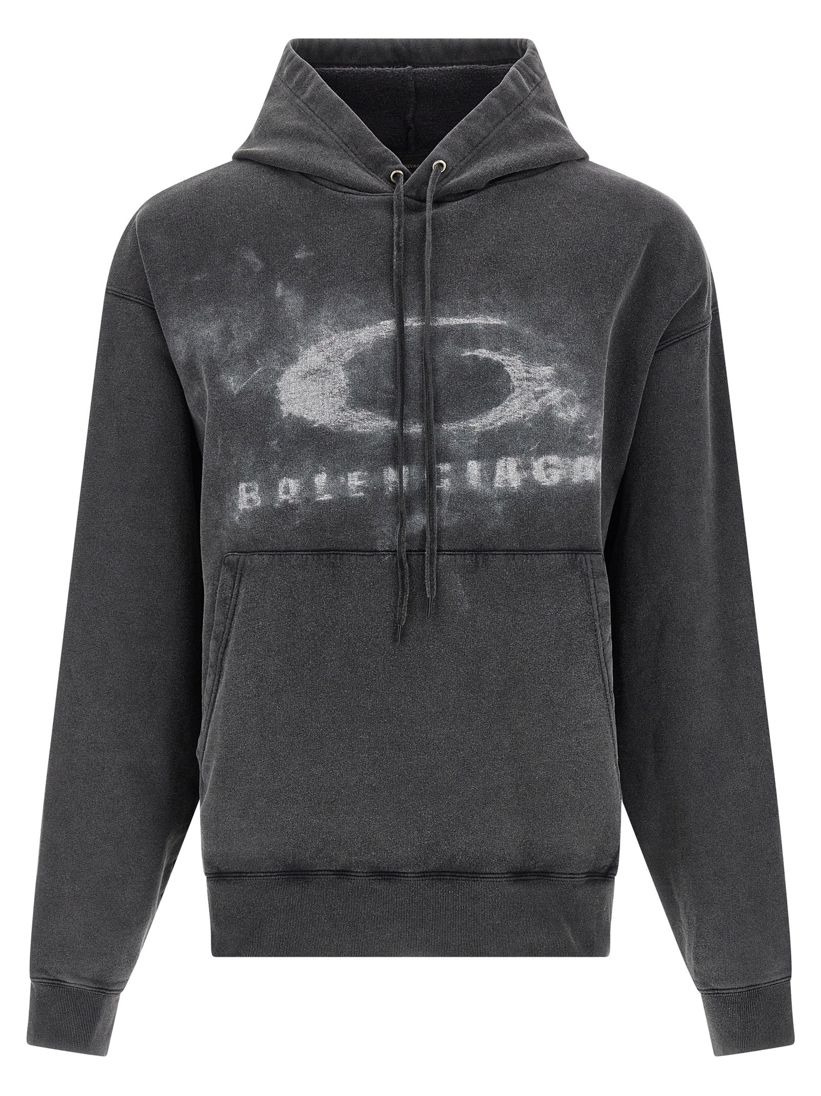 Balenciaga Zweifarbiger Baumwollpullover