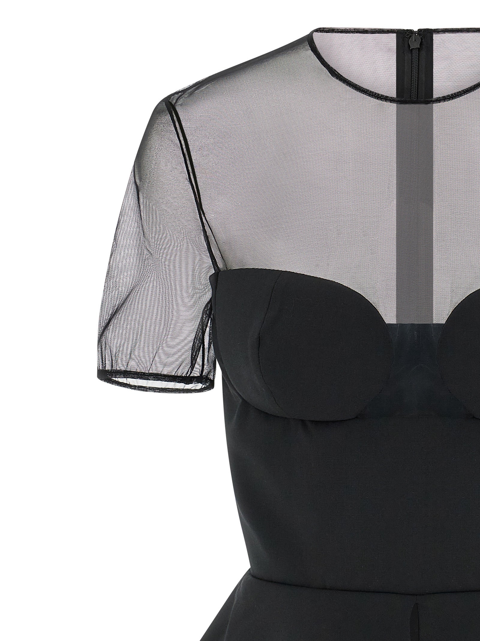 Nensi Dojaka Schwarze Tanktops aus reiner Schurwolle