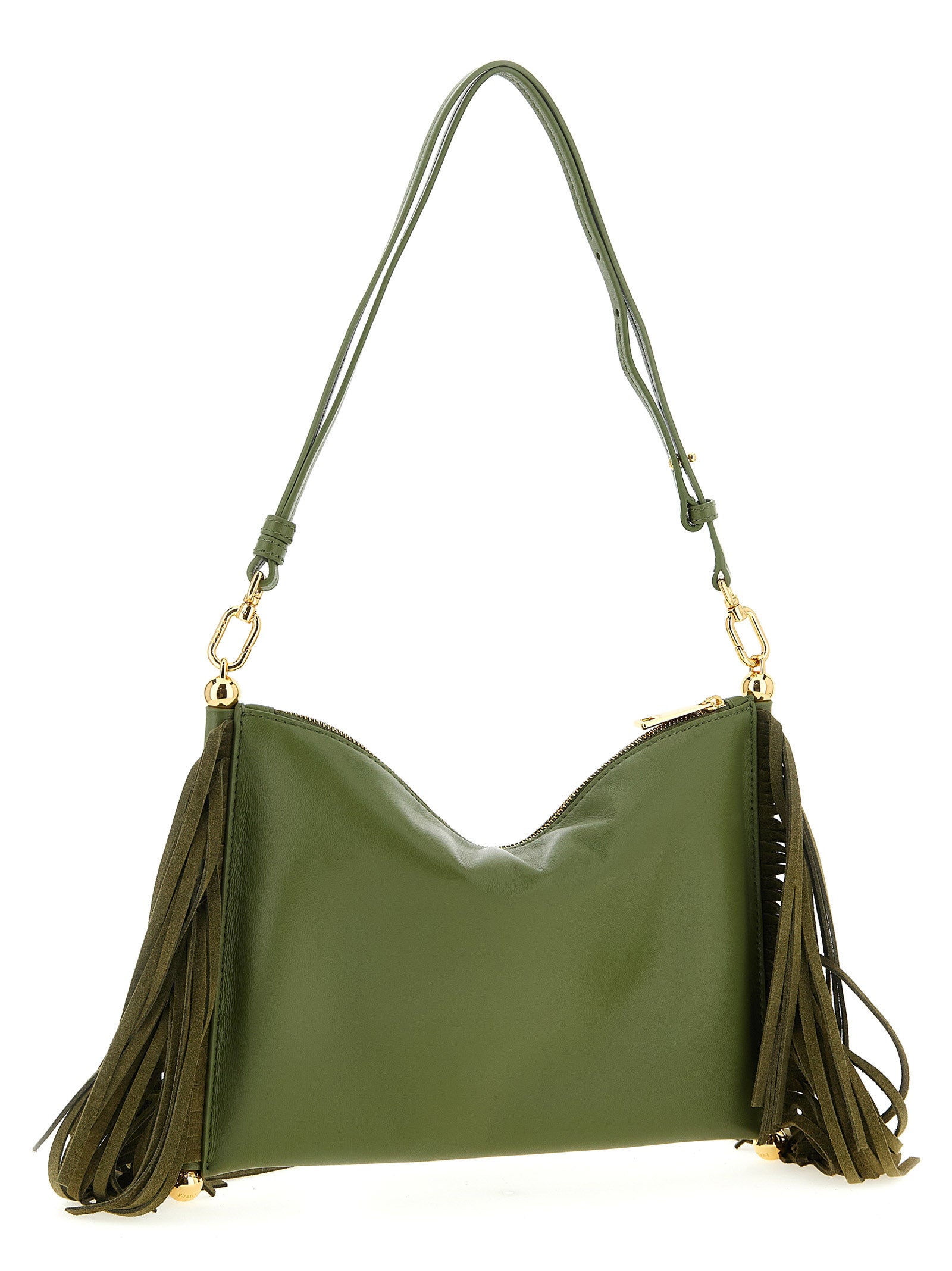 Furla Schultertasche aus zweifarbigem Lammleder