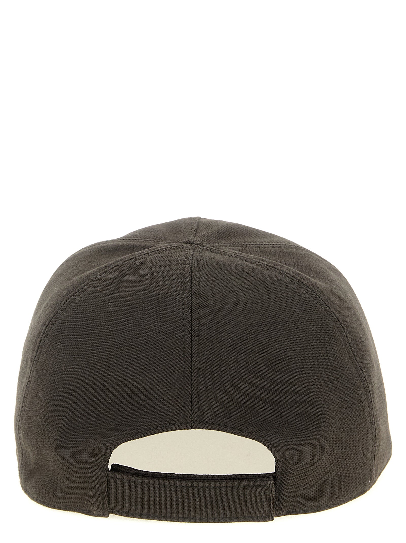 Rick Owens Braune Baumwollkappe (Baseball Cap)