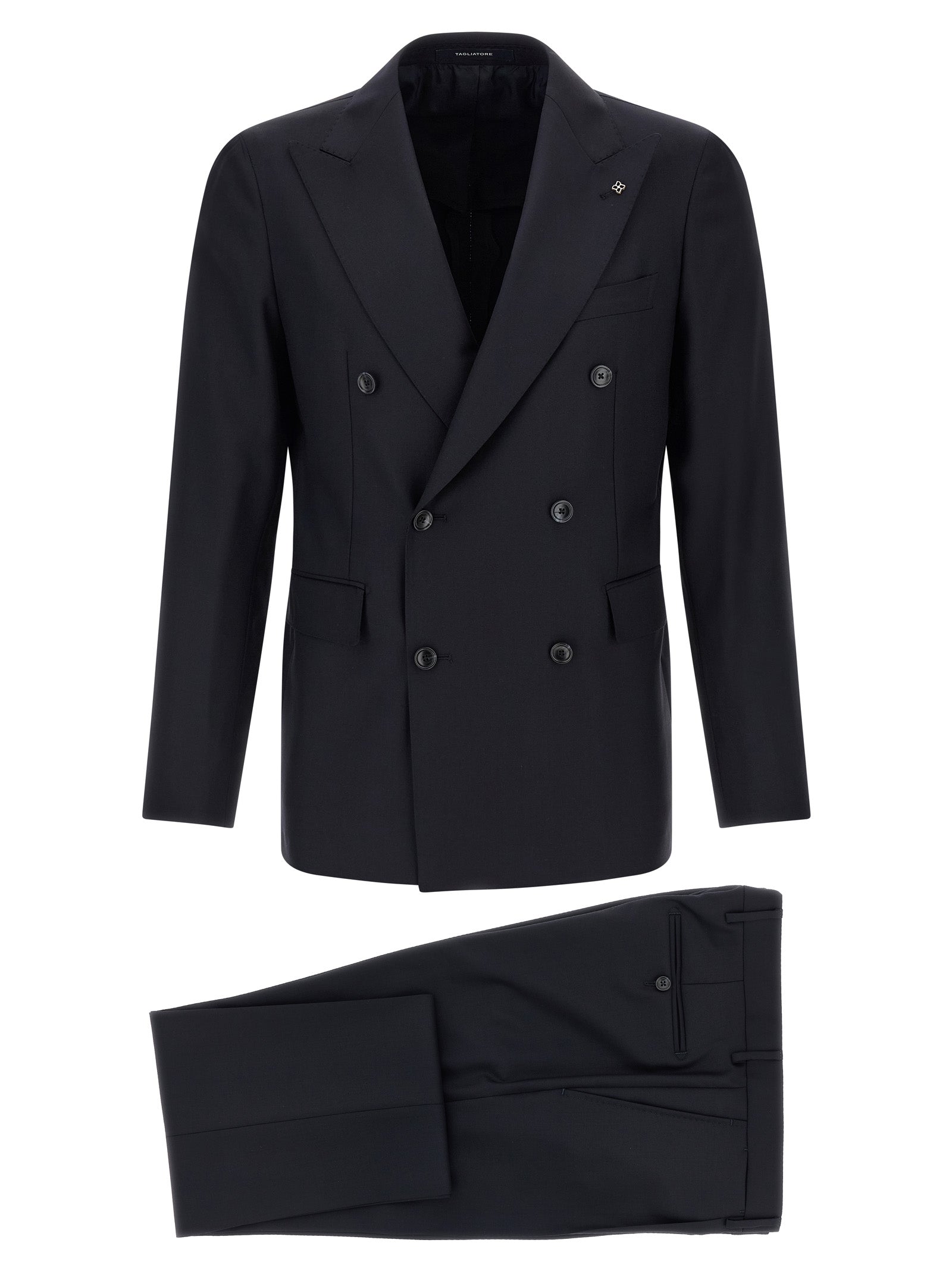 Tagliatore Blauvio Woll-Zweiteiler