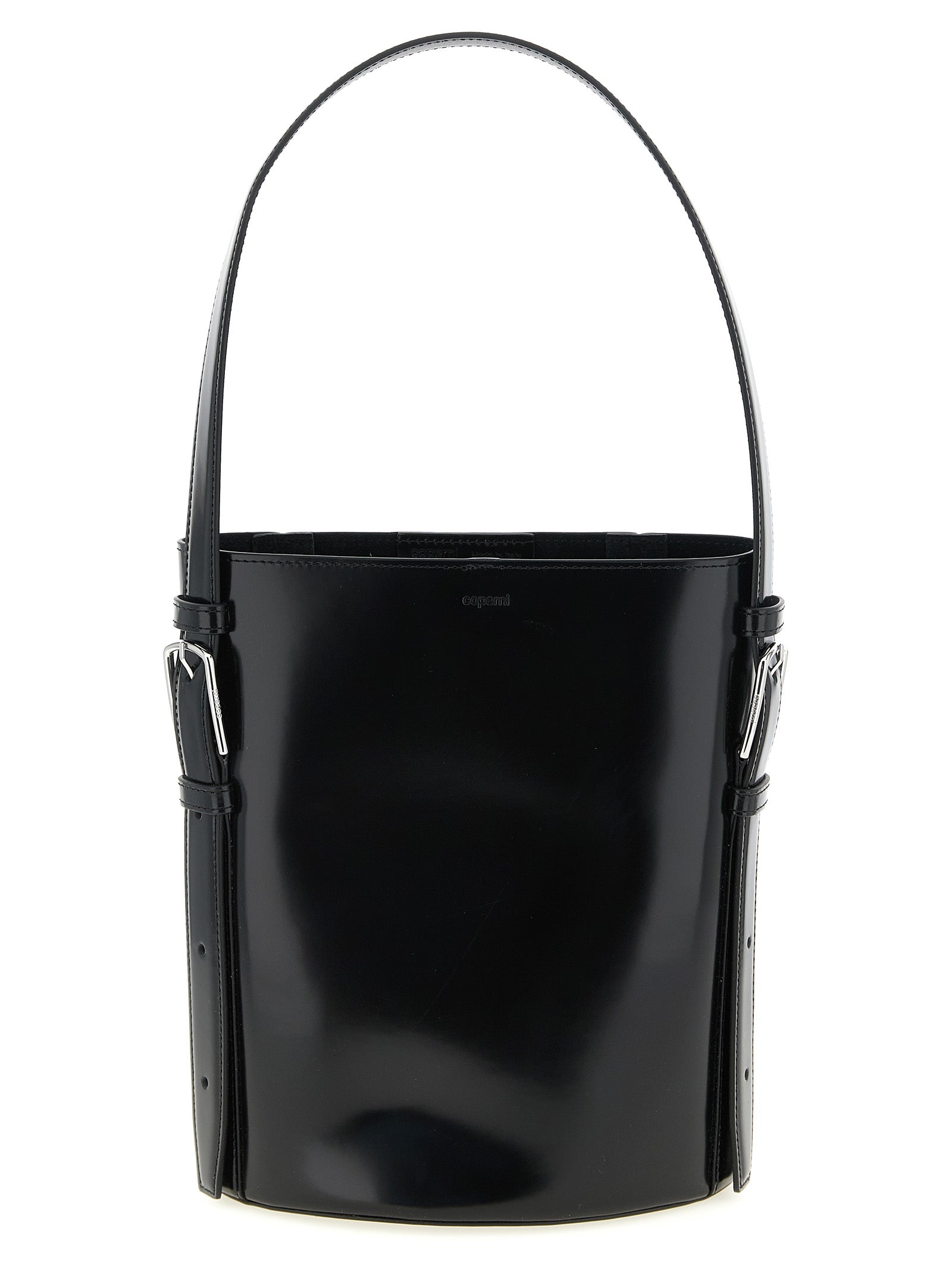 Coperni Schwarze Schultertasche aus Rindsleder