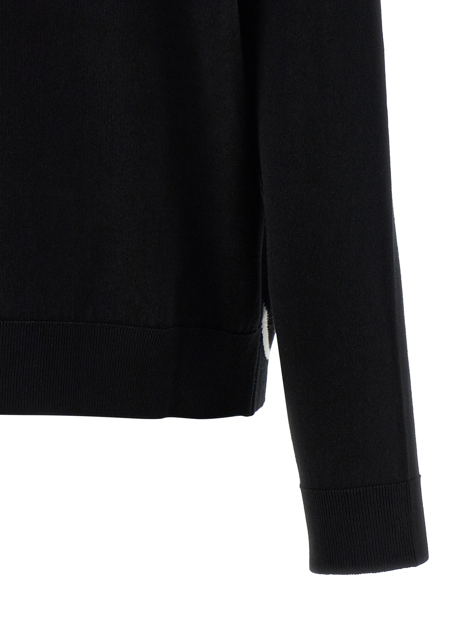 Balenciaga Baumwoll-Cardigan in Zweifarbenoptik