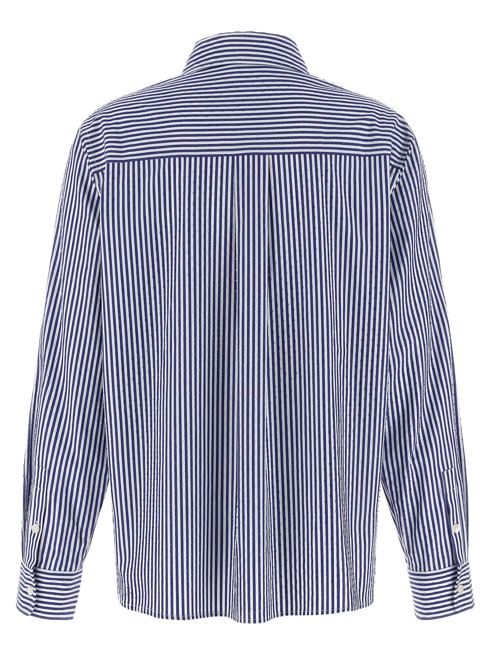 P.A.R.O.S.H. Blaue Baumwollbluse