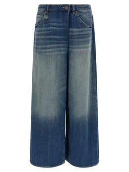 R13 Blaue Baumwolljeans Denim