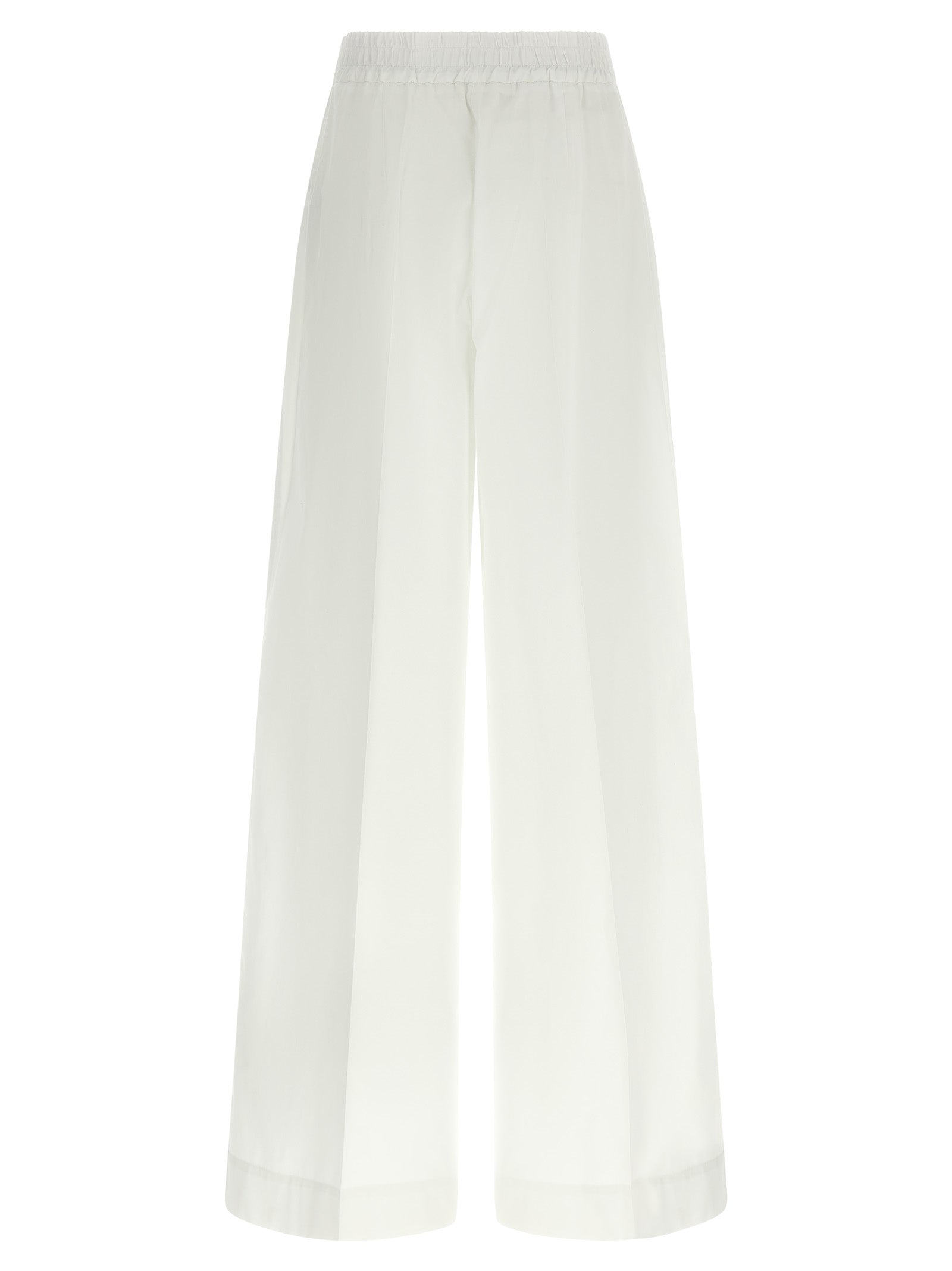 P.A.R.O.S.H. Weiße Baumwollhose im Casual-Look