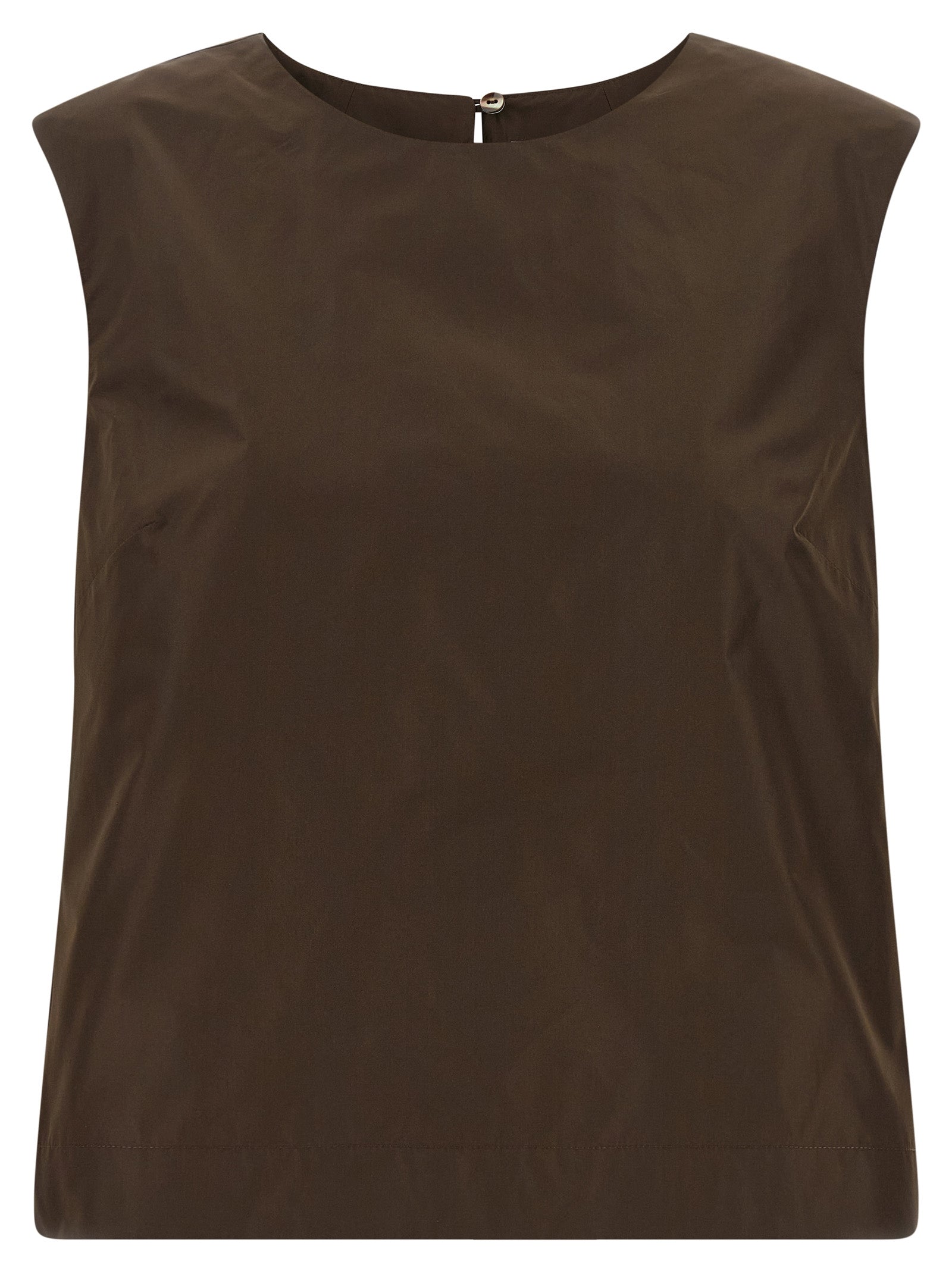 P.A.R.O.S.H. Braunes Polyester-Hemd
