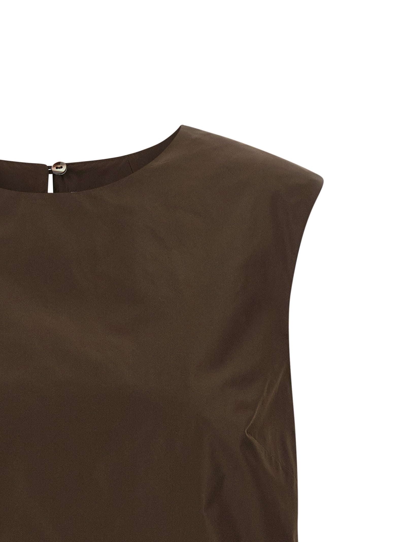 P.A.R.O.S.H. Braunes Polyester-Hemd