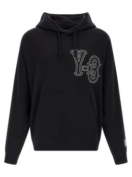 Y-3 Schwarzer Baumwoll-Sweatshirt