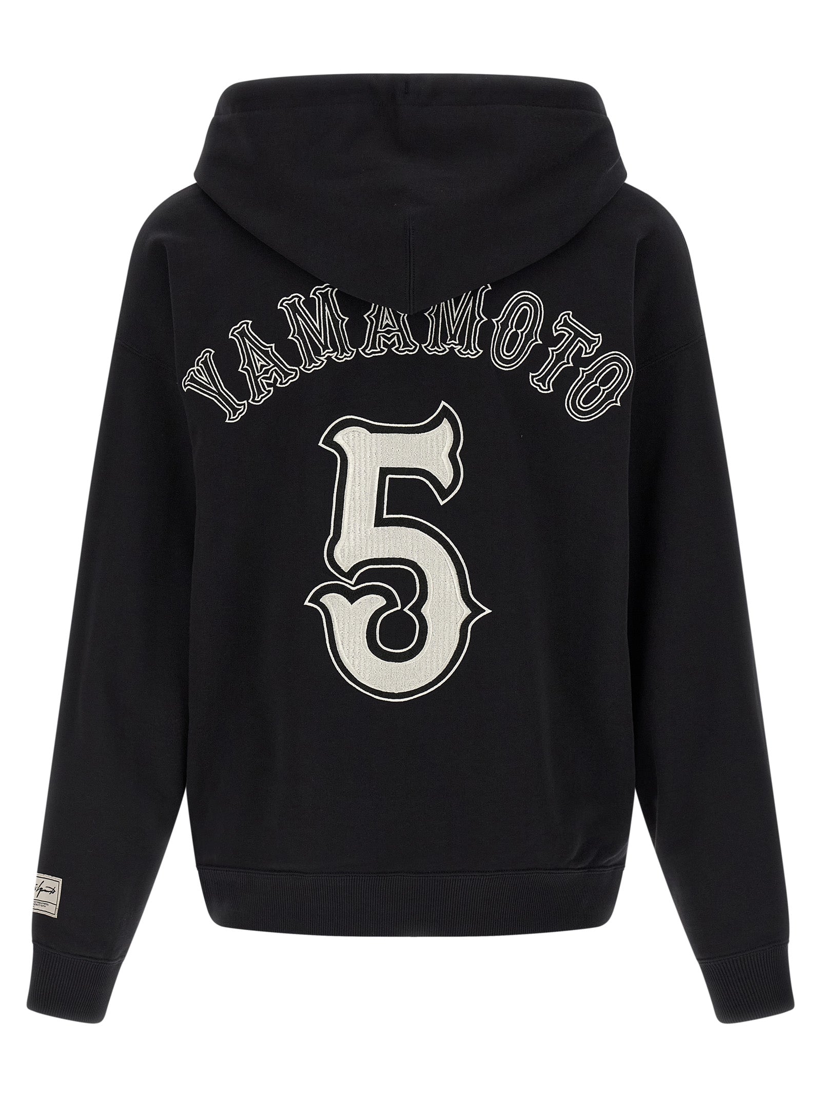 Y-3 Schwarzer Baumwoll-Sweatshirt