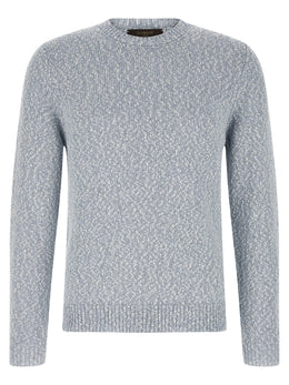 ZANONE Blauer Baumwollcardigan