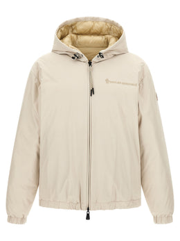 Moncler Grenoble Beige Polyamide Shell Jacke