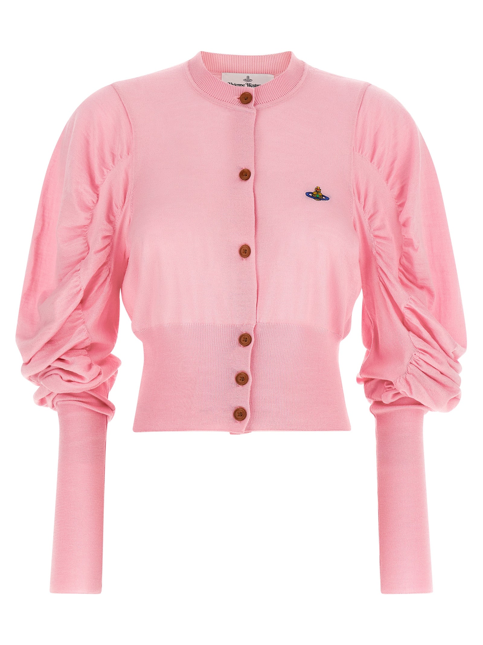 Vivienne Westwood Mehrfarbige Wollstrickjacke