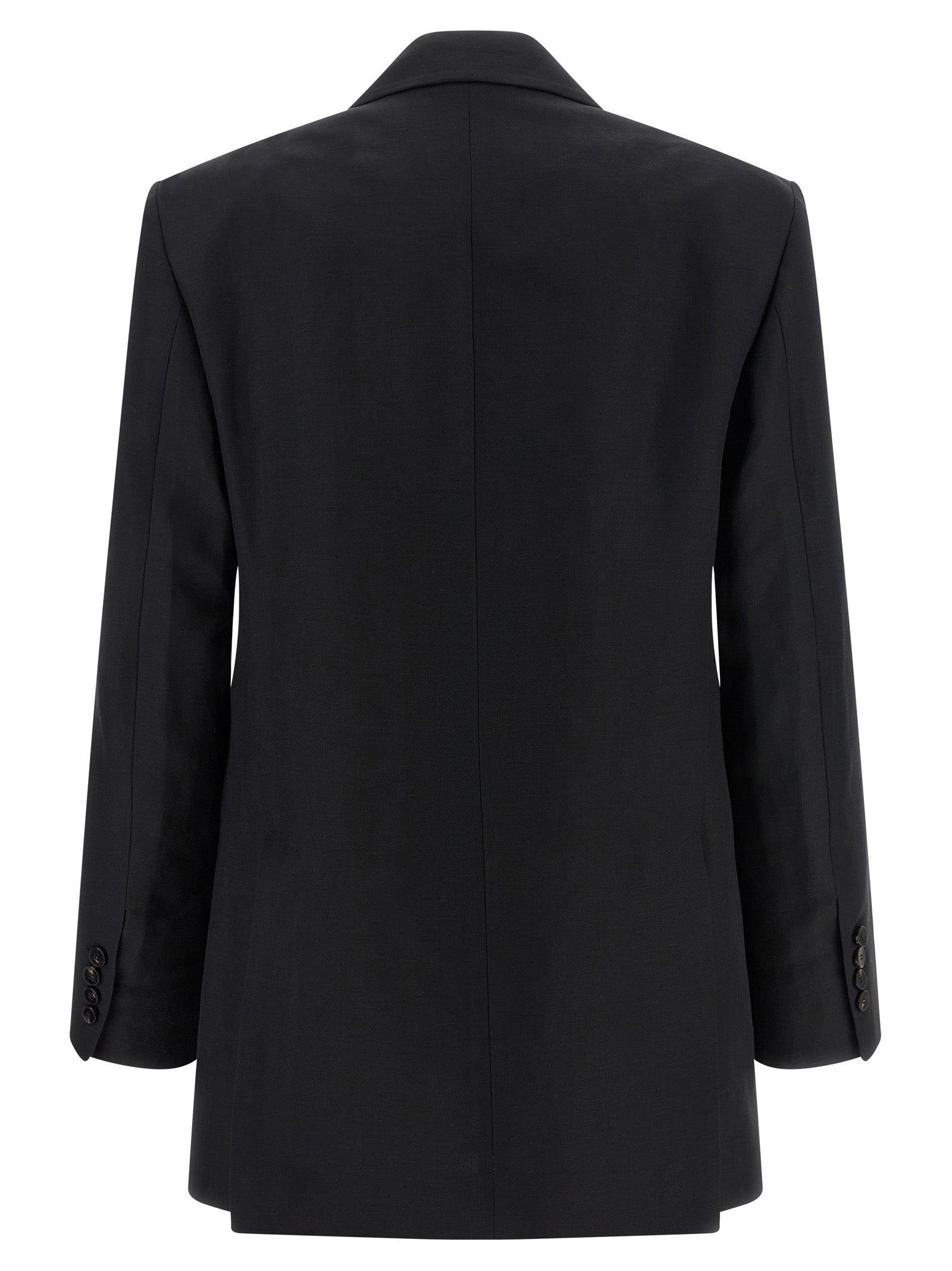 Alberto Biani Schwarzer Blazer aus Viskose
