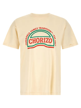 WILLY CHAVARRIA Beiges Baumwoll-T-Shirt