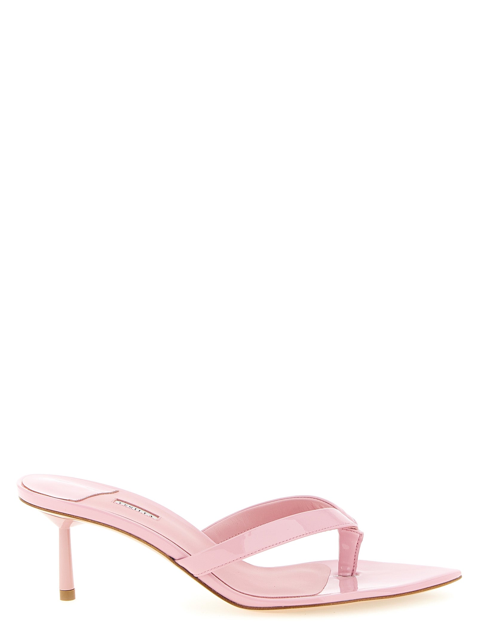LE SILLA Mehrfarbige Stilettosandalen aus Polyethylen
